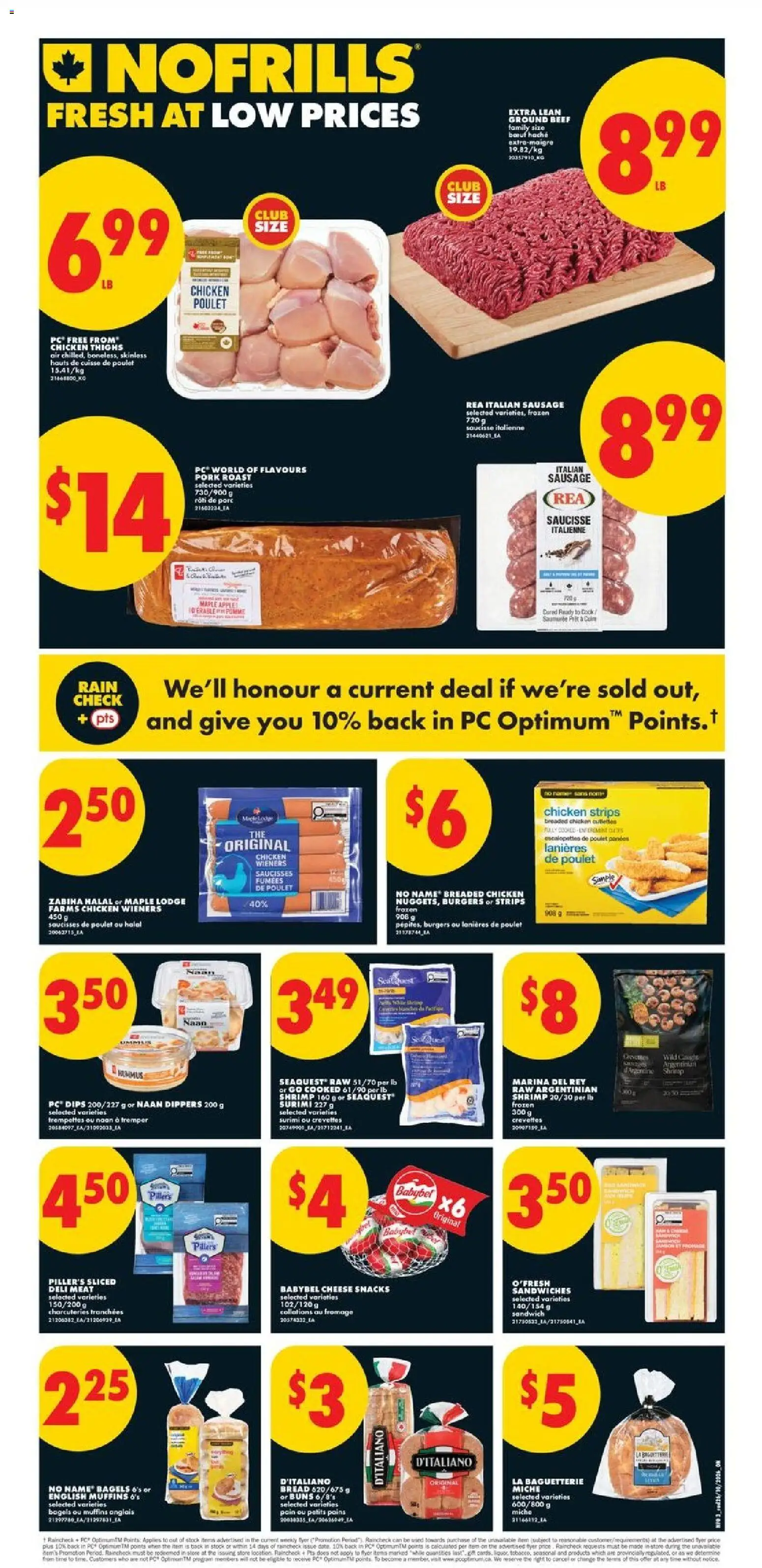 No Frills flyer valid from Oct 29, 2026 | Page: 3