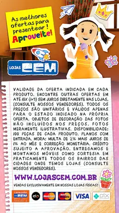 Lojas Cem - Ofertas atuais - Pré-Visualização do folheto da loja Lojas Cem, válido de 01/10/2026 | Página: 139