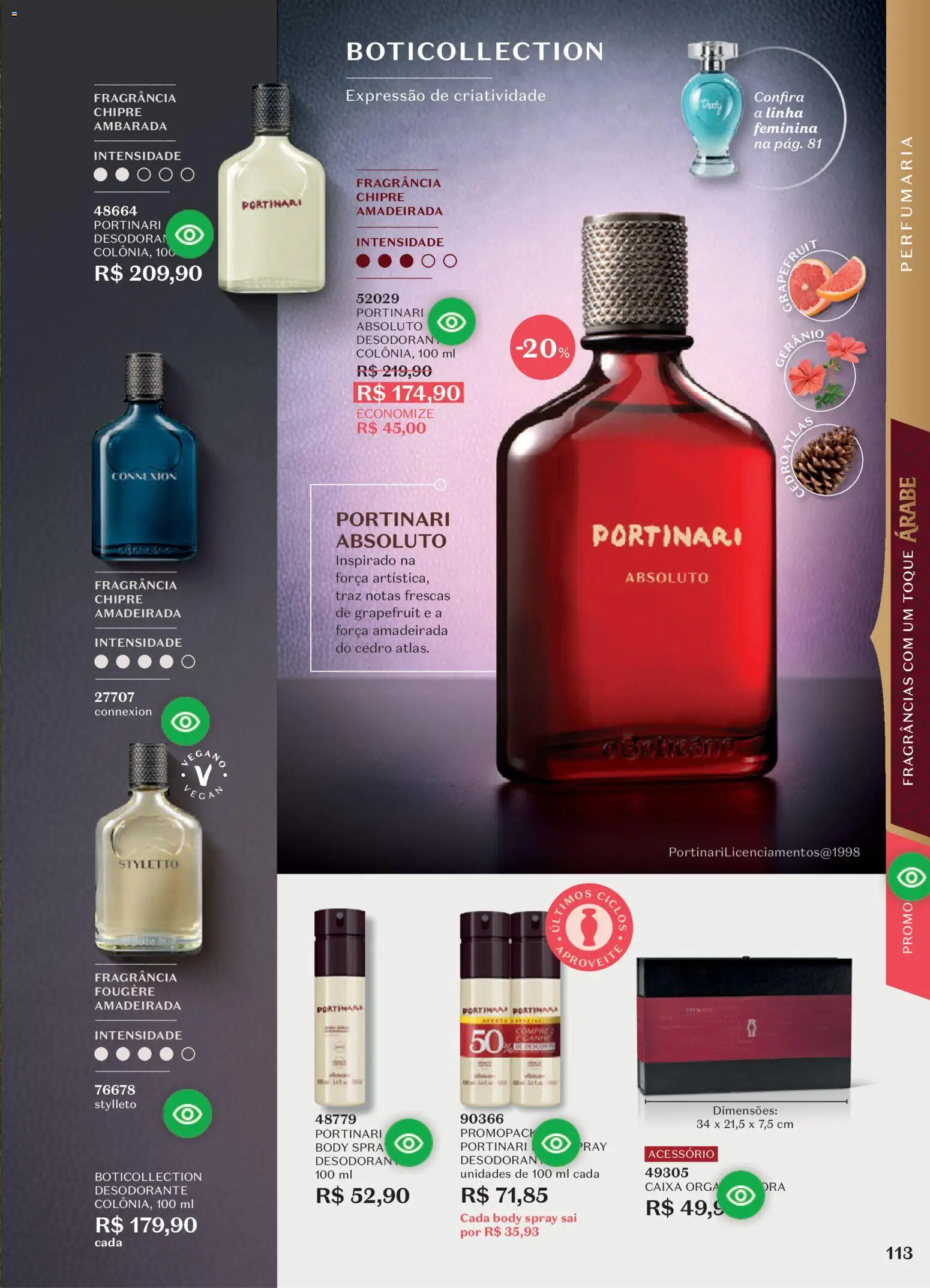 O Boticário Folheto - válido de 10/08/2026 | Página: 117 | Produtos: Fragrância, Desodorante, Caixa, Body