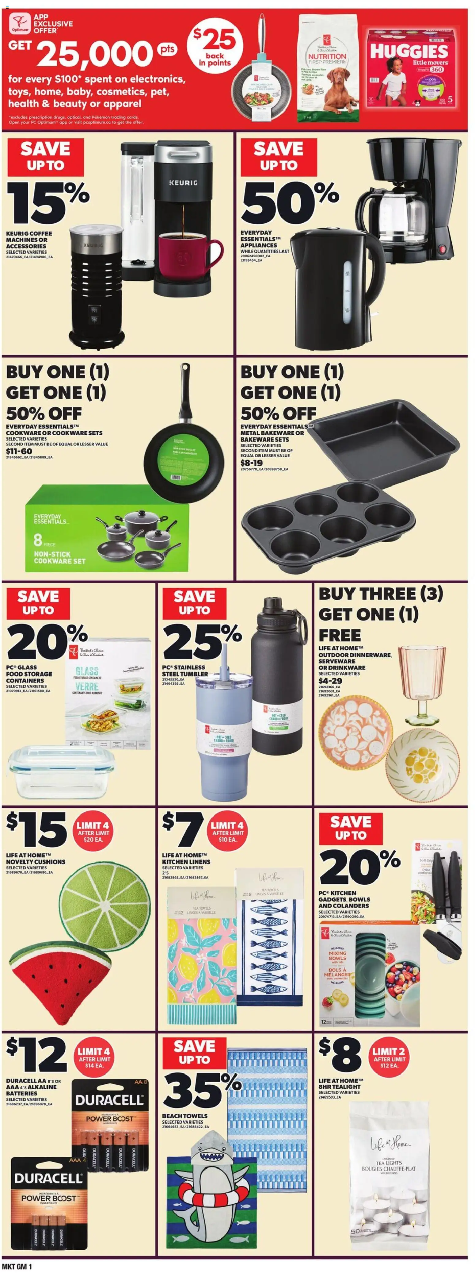 Loblaws flyer valid from 11.06.2026 | Page: 15 | Products: Rice, Tea, PC, Coffee