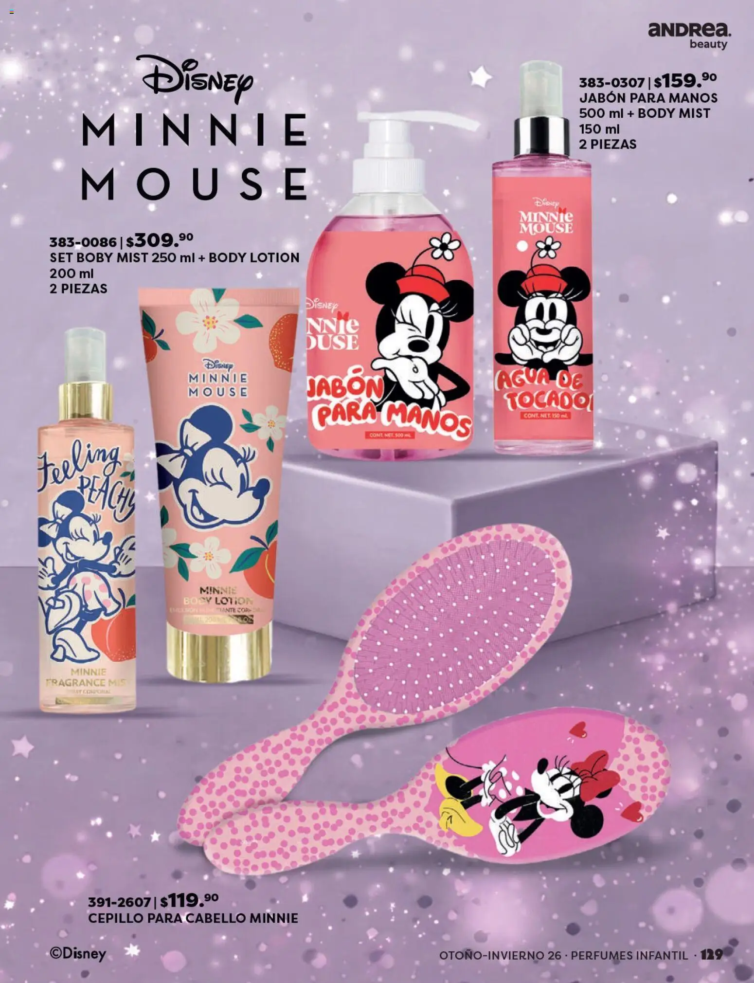 Nuevas ofertas de Andrea válidas en toda la República Mexicana desde el 23/08/2026. ¡Encuentra las mejores ofertas en Andrea catálogo Beauty! | Página: 129 | Productos: Mouse, Perfumes, Body, Jabón