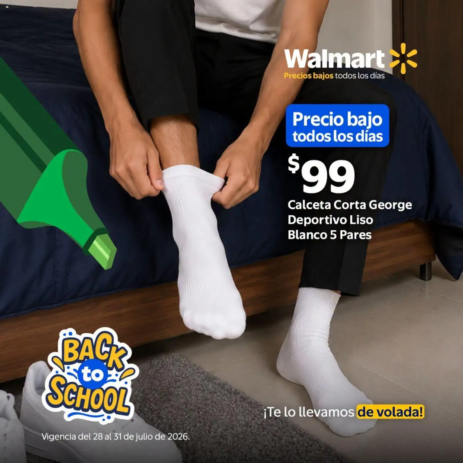 Nuevas ofertas de Walmart válidas en toda la República Mexicana desde el 28/07/2026. ¡Encuentra las mejores ofertas en Walmart folleto Outfit completo! | Página: 3