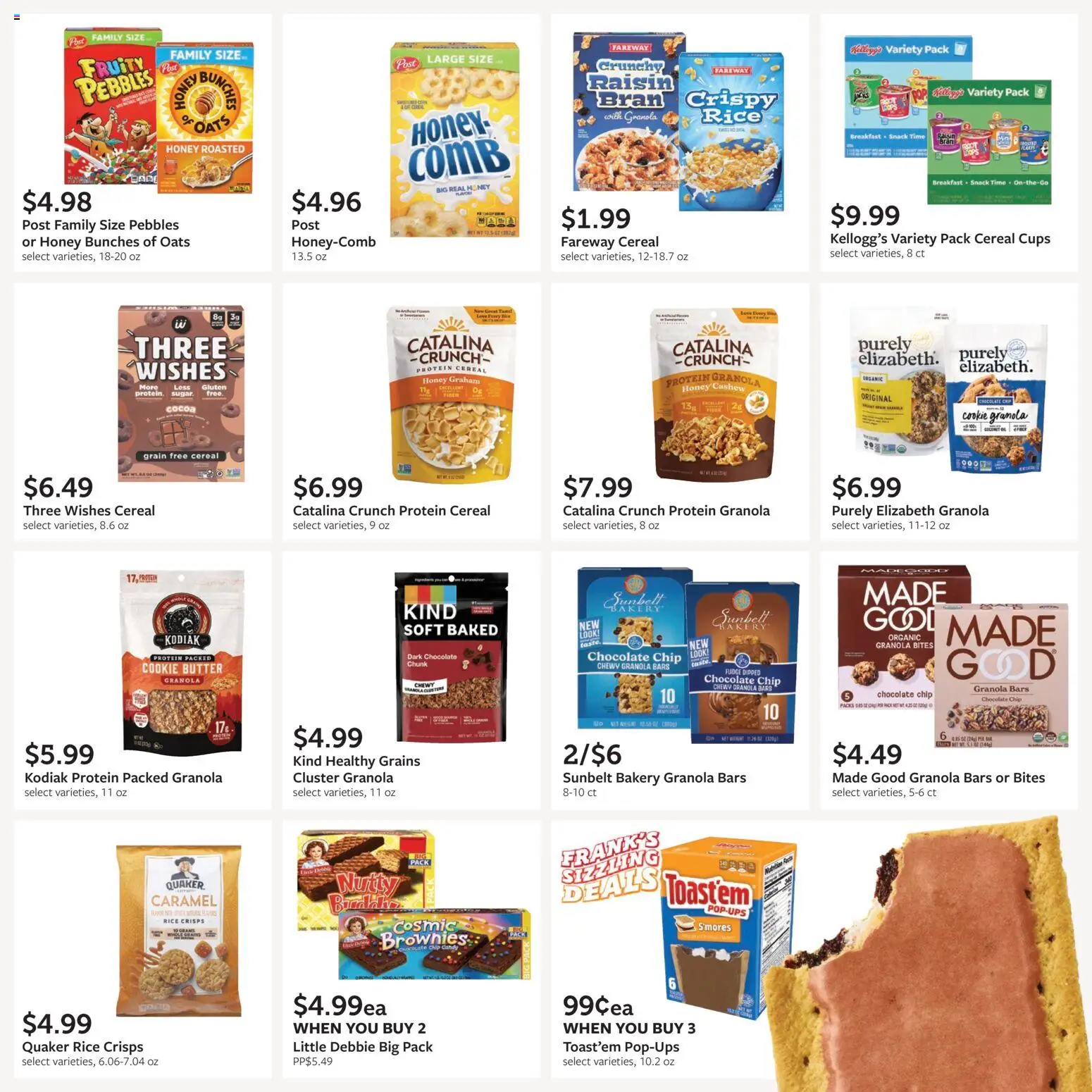 Fareway Monthly Ad - valid from 06/29/2026 | Page: 14 | Products: Bakery, Butter, Rice, Chocolate Chip