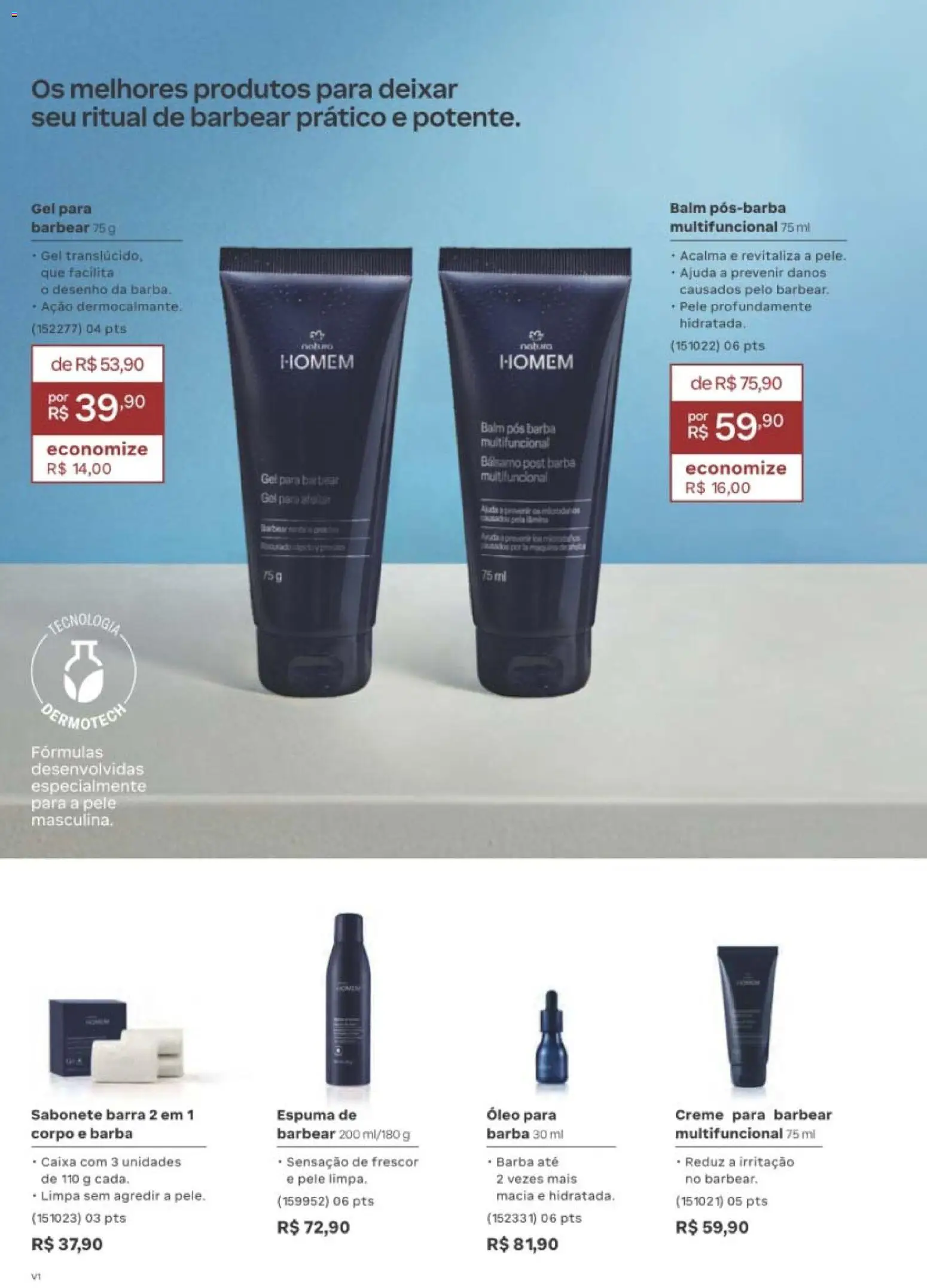 Natura Folheto - válido de 12/10/2026 | Página: 75 | Produtos: Caixa, Óleo, Creme, Sabonete