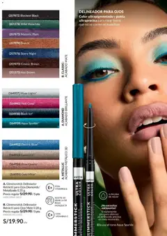 Vista previa de folleto Avon catálogo - Campaña 9 de la Avon válido desde 24.05.2026 | Página: 33 | Productos: Delineador, Aceite, Sacapuntas