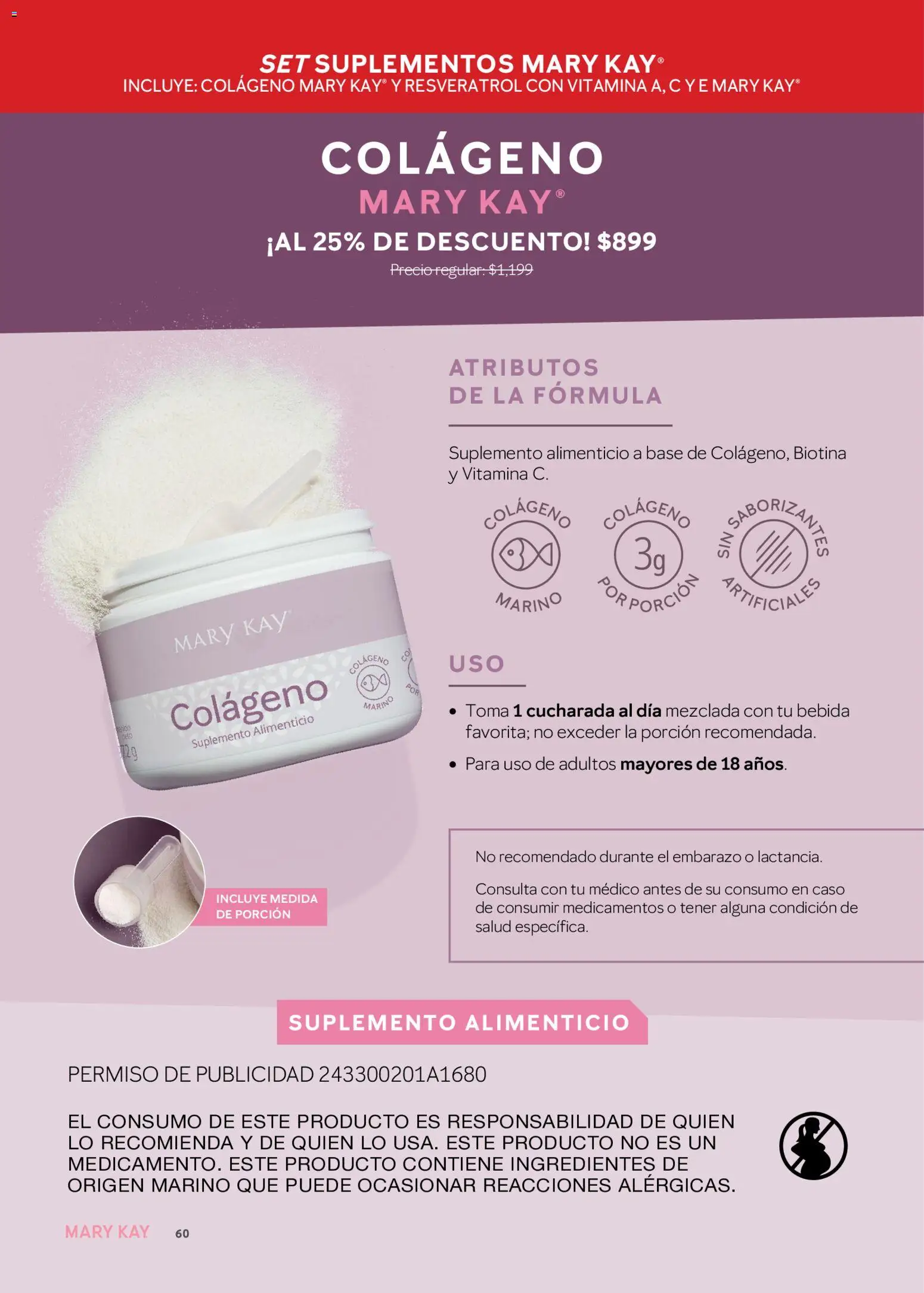 Nuevas ofertas de Mary Kay válidas en toda la República Mexicana desde el 01.05.2026. ¡Encuentra las mejores ofertas en Catálogo Mary Kay Mayo Junio 2026! | Página: 60