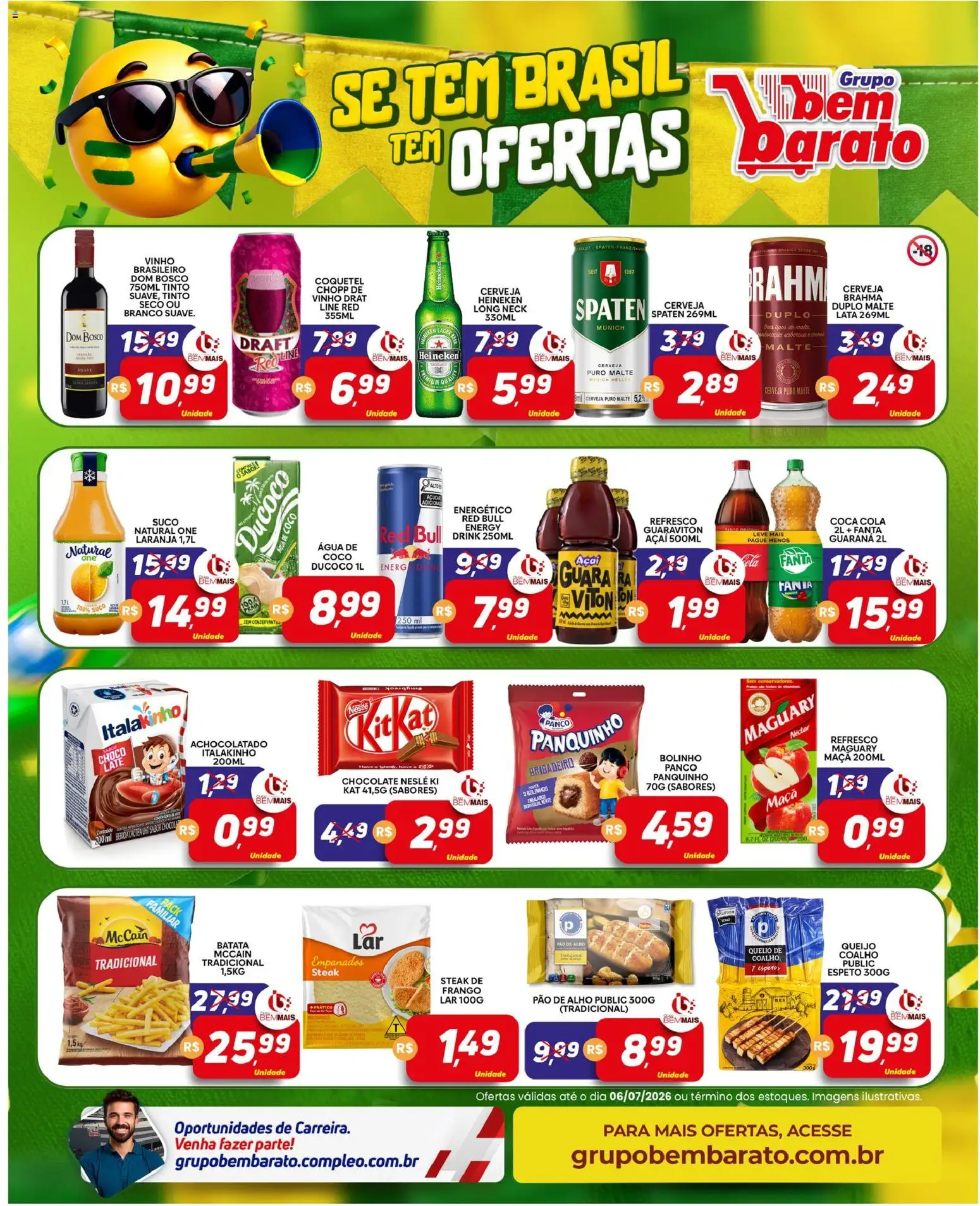 Supermercado Bem Barato Folheto - válido de 30/06/2026 | Página: 3
