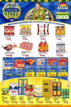 Assaí Atacadista ofertas - Pré-Visualização do folheto da loja Assaí Atacadista, válido de 04.06.2026