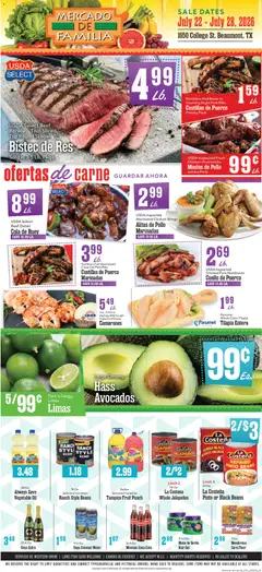 Preview of Market Basket weekly ads valid from 07/22/2026 | Page: 1