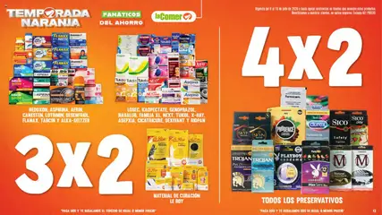 Vista previa de La Comer folleto, nuevo folleto de la tienda, válido en México a partir del 08/07/2026 | Página: 13 | Productos: Preservativos, Té