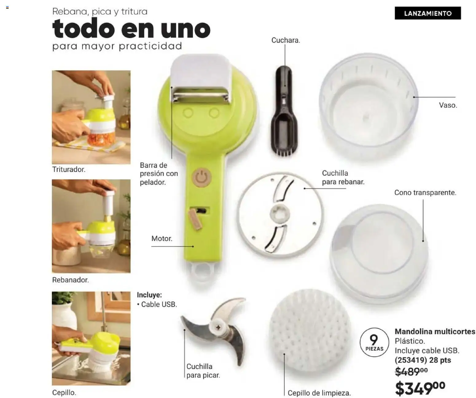Nuevas ofertas de AVON válidas en toda la República Mexicana desde el 02/10/2026. ¡Encuentra las mejores ofertas en AVON Casa & Estilo 15 2026! | Página: 65 | Productos: Cepillo, Cable, Barra