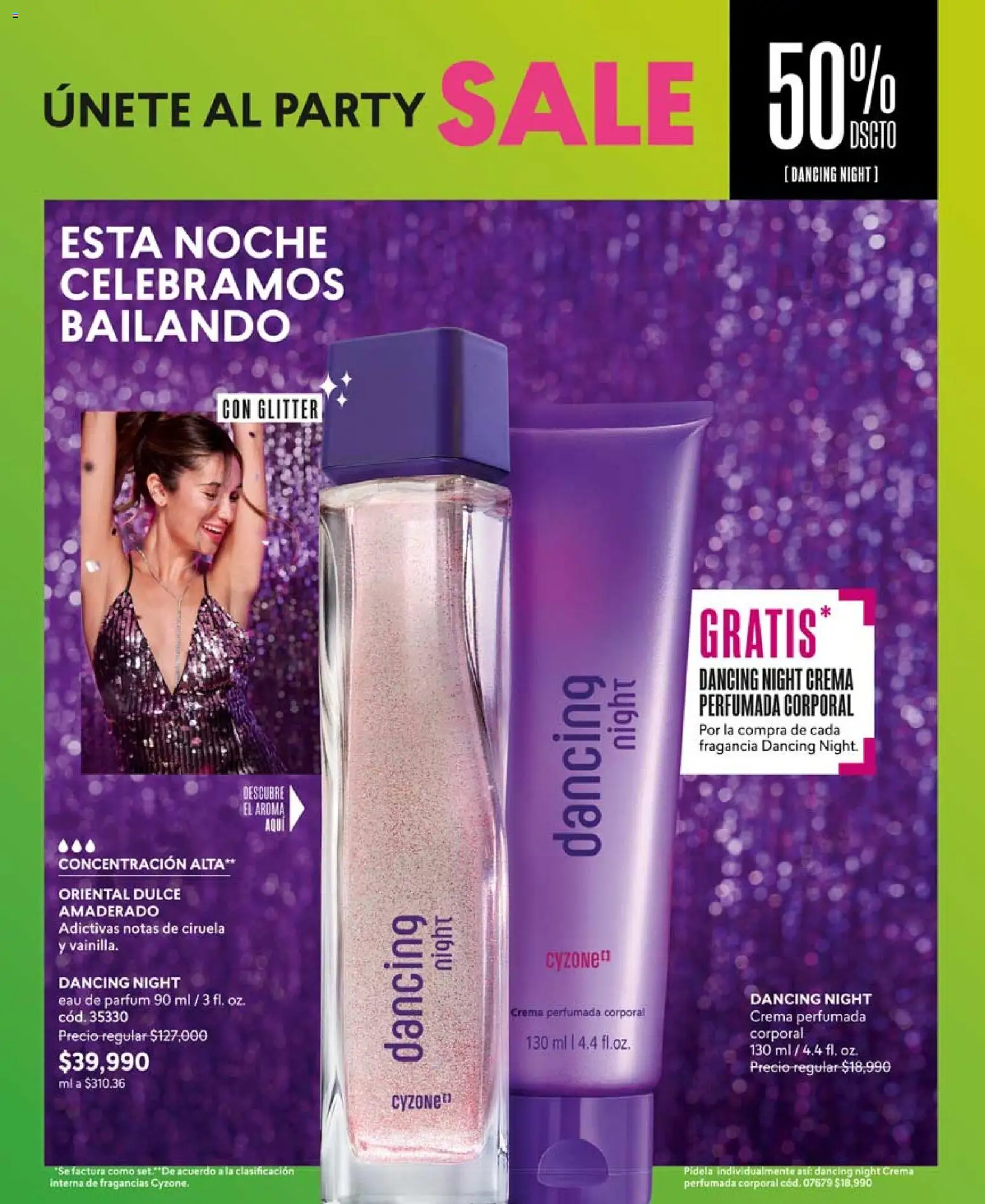 CyZone revista - valida desde el 17.07.2026 | Página: 112 | Productos: Crema, Glitter, Fragancia