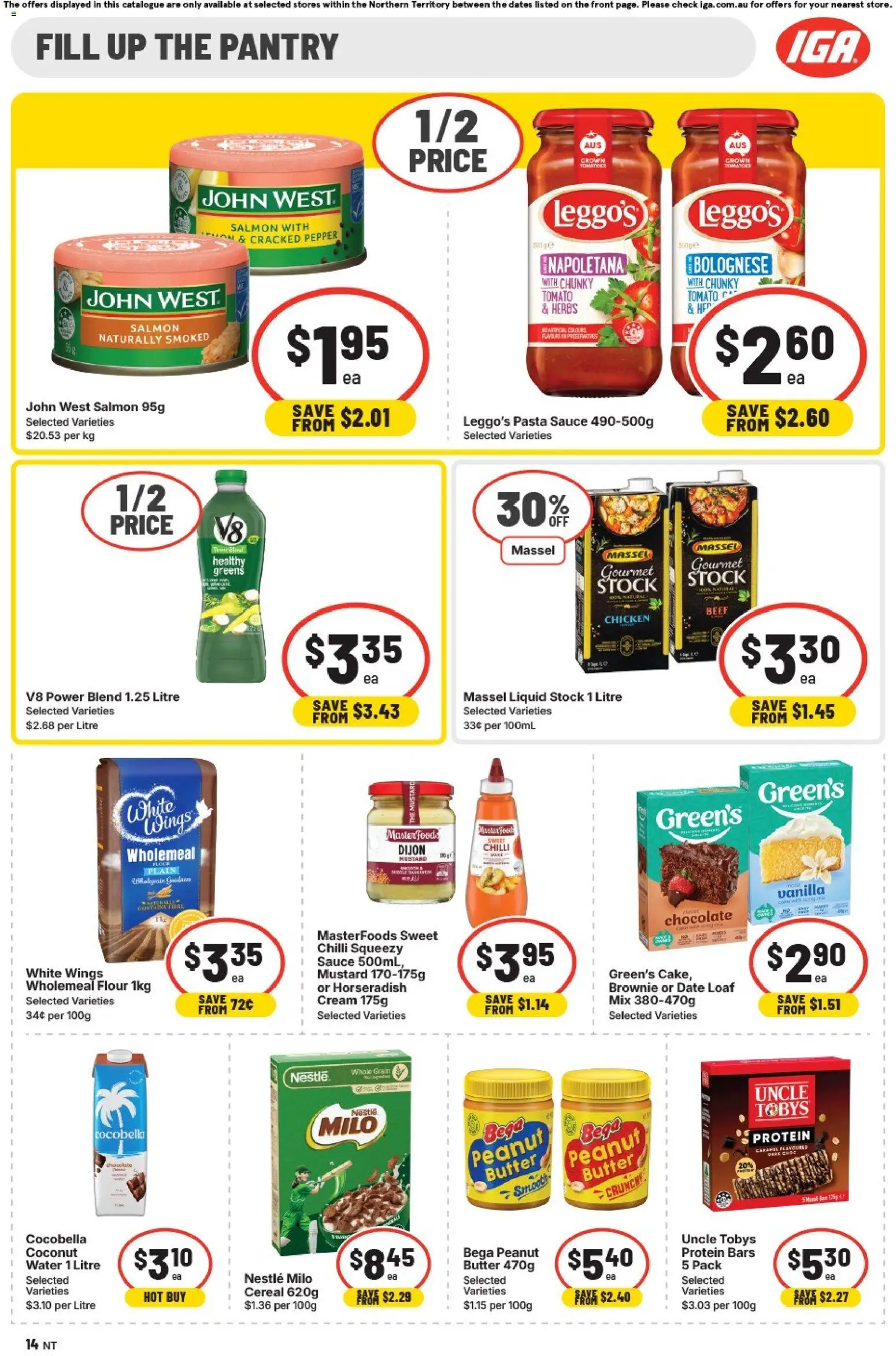 IGA catalogue - valid from 20.05.2026 | Page: 11 | Products: Chocolate, Tomatoes, Mustard, Salmon