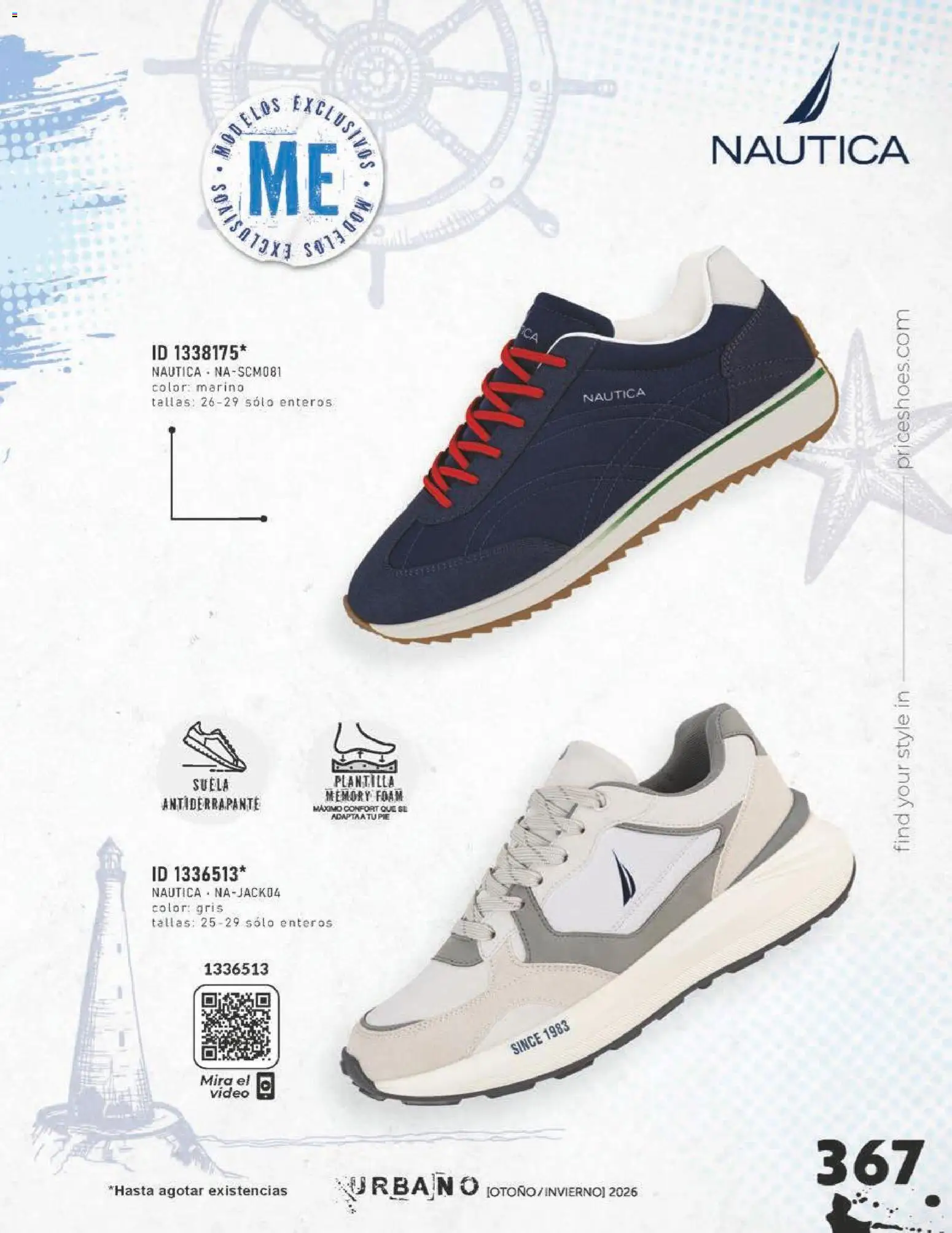 Nuevas ofertas de Price Shoes válidas en toda la República Mexicana desde el 31/07/2026. ¡Encuentra las mejores ofertas en Price Shoes catálogo Urbano! | Página: 367 | Productos: Video