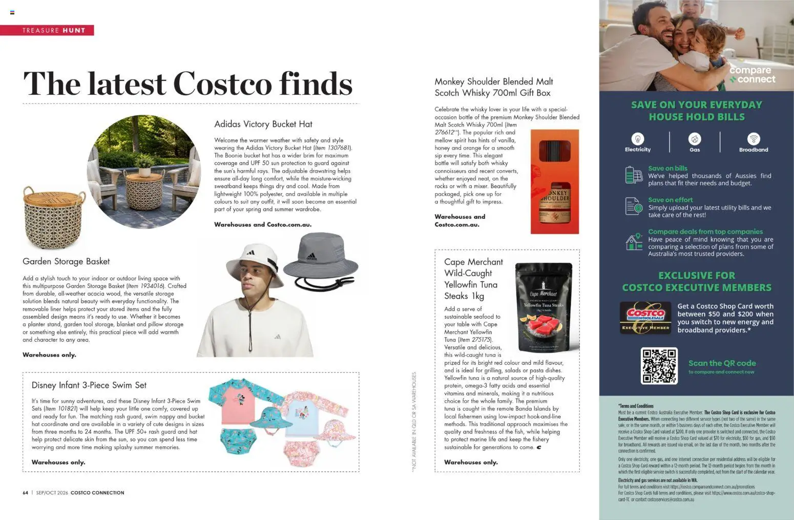 Costco catalogue - valid from 01/09/2026 | Page: 33 | Products: Bucket, Scotch, Sun protection, Pillow