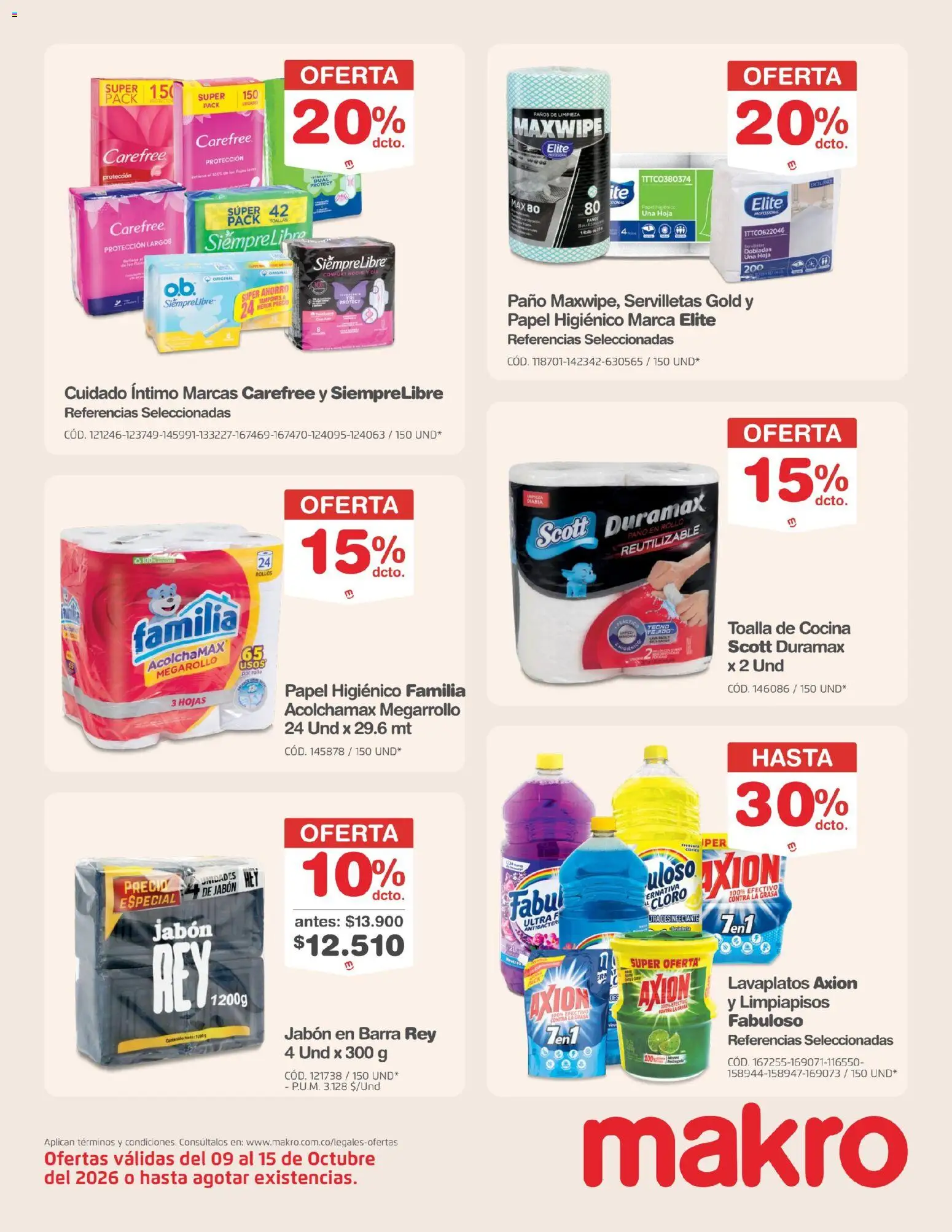 Makro revista - valida desde el 09/10/2026 | Página: 19