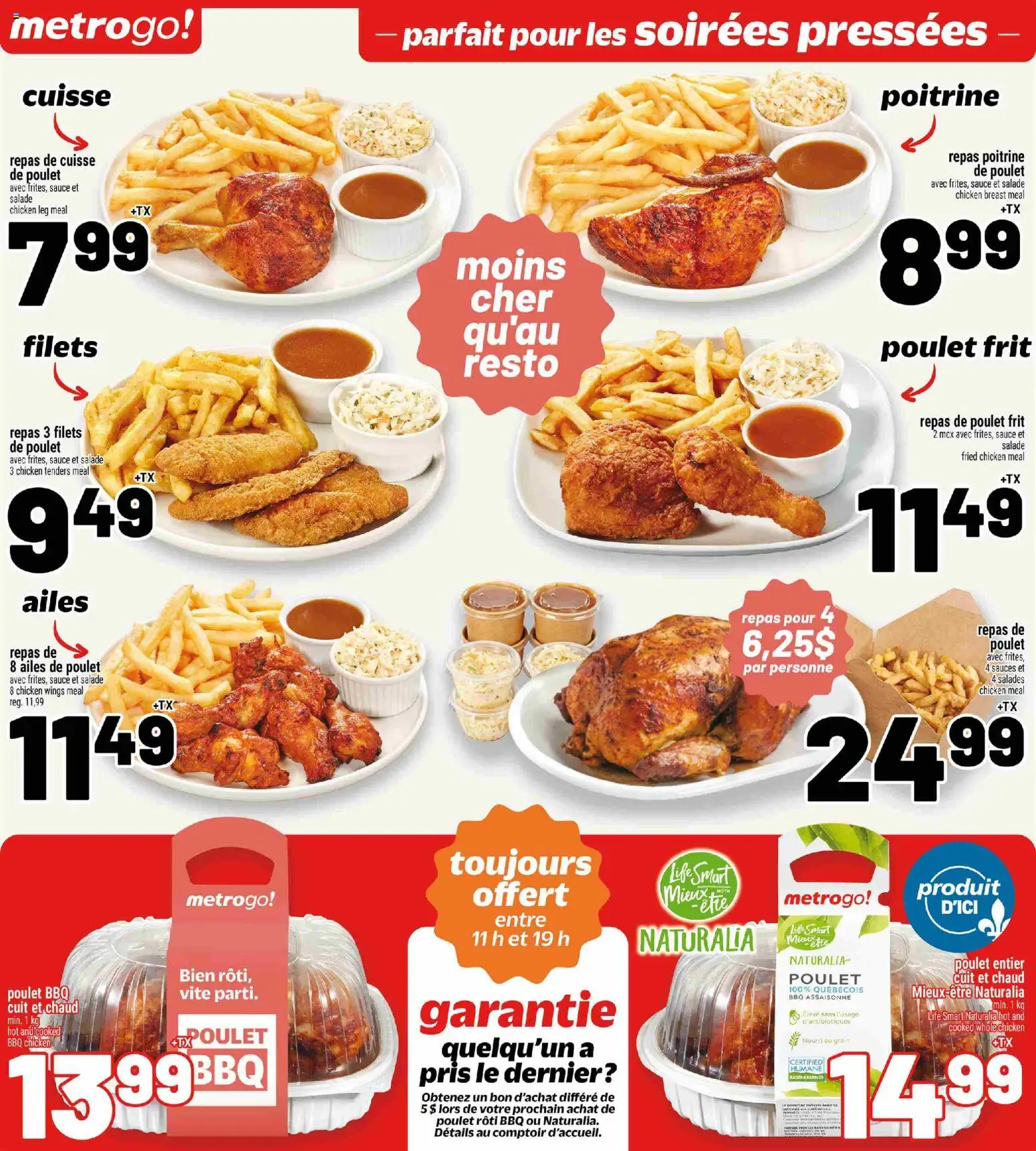 Metro flyer valid from Sep 3, 2026 | Page: 5 | Products: Chicken wings, Chicken breast, Sauces, Chicken