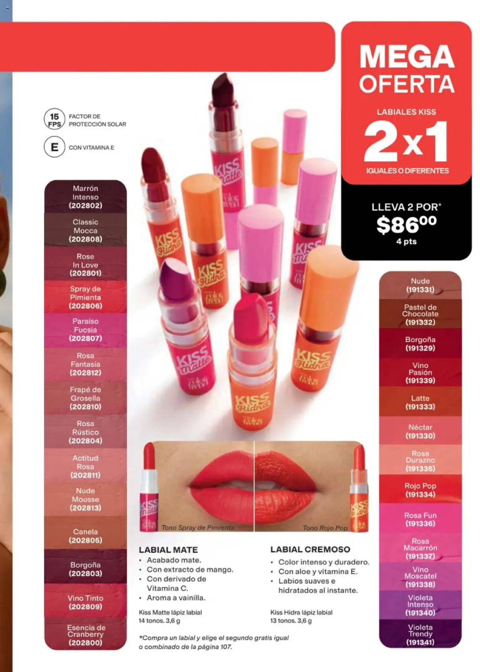 Nuevas ofertas de AVON válidas en toda la República Mexicana desde el 06/11/2026. ¡Encuentra las mejores ofertas en AVON campaña 17 2026! | Página: 103