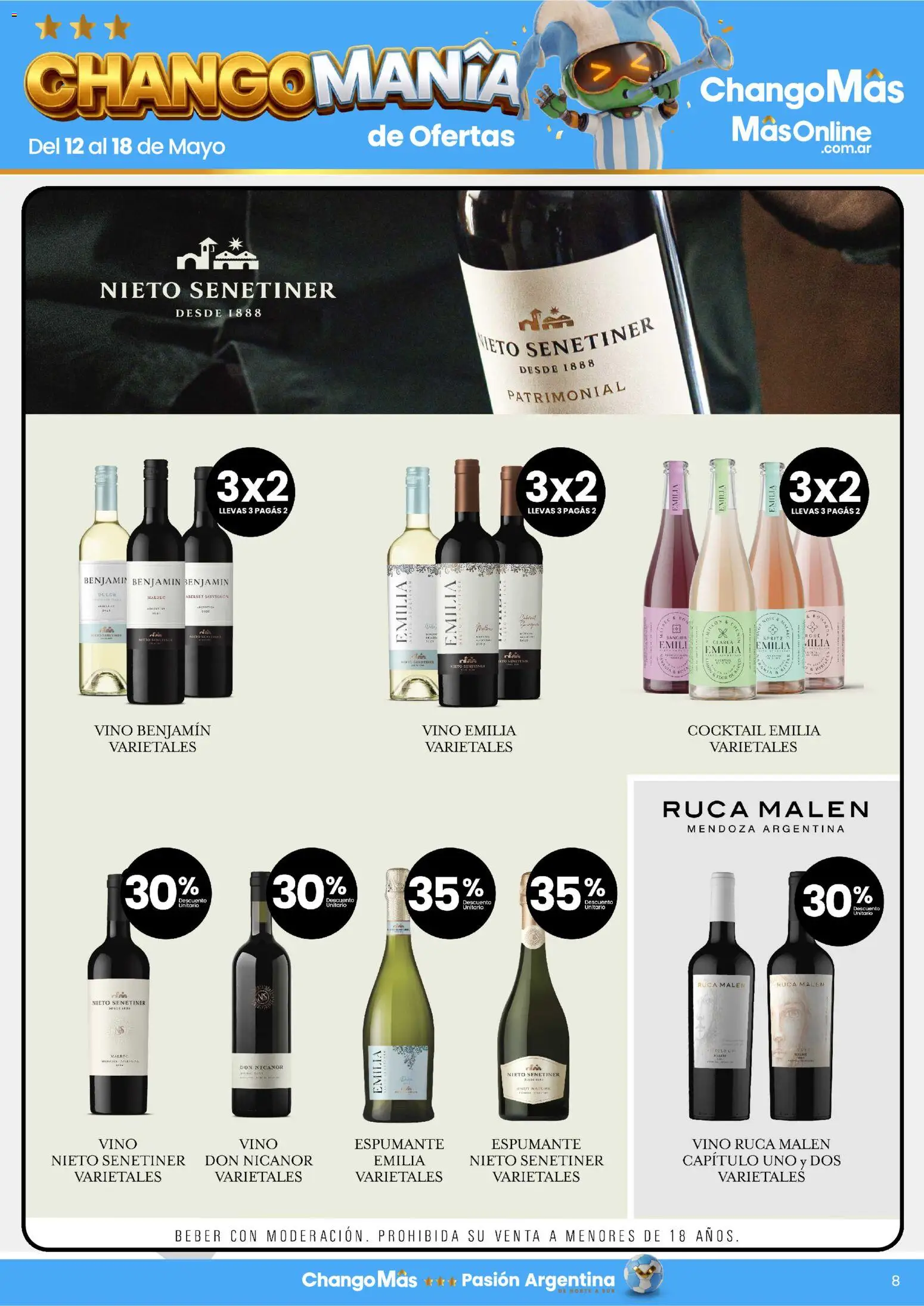 Changomas ofertas │ válido desde el 12.05.2026 | Página: 9 | Productos: Vino