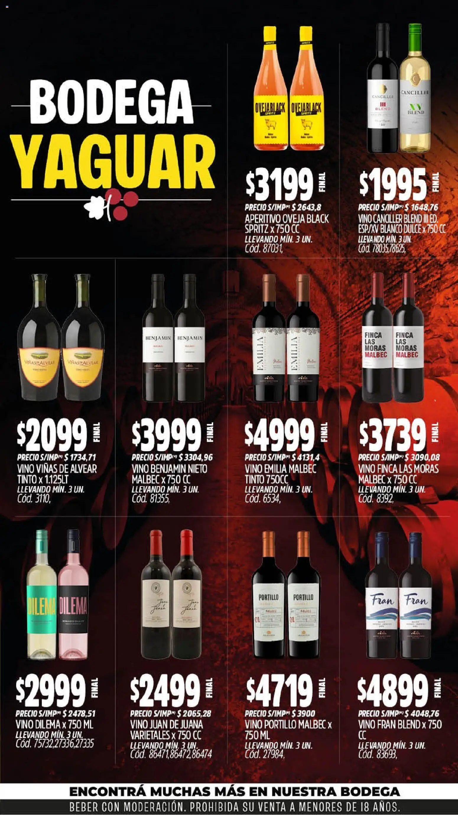 Yaguar - Oferta Semanal General Roca │ válido desde el 07/09/2026 | Página: 6 | Productos: Dulce, Vino