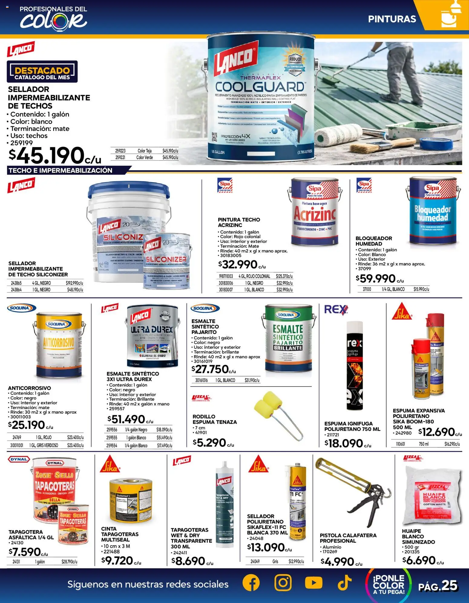 Construmart Ofertas │ válido desde el 01.06.2026 | Página: 25 | Productos: Bloqueador, Pintura, Base, Rodillo