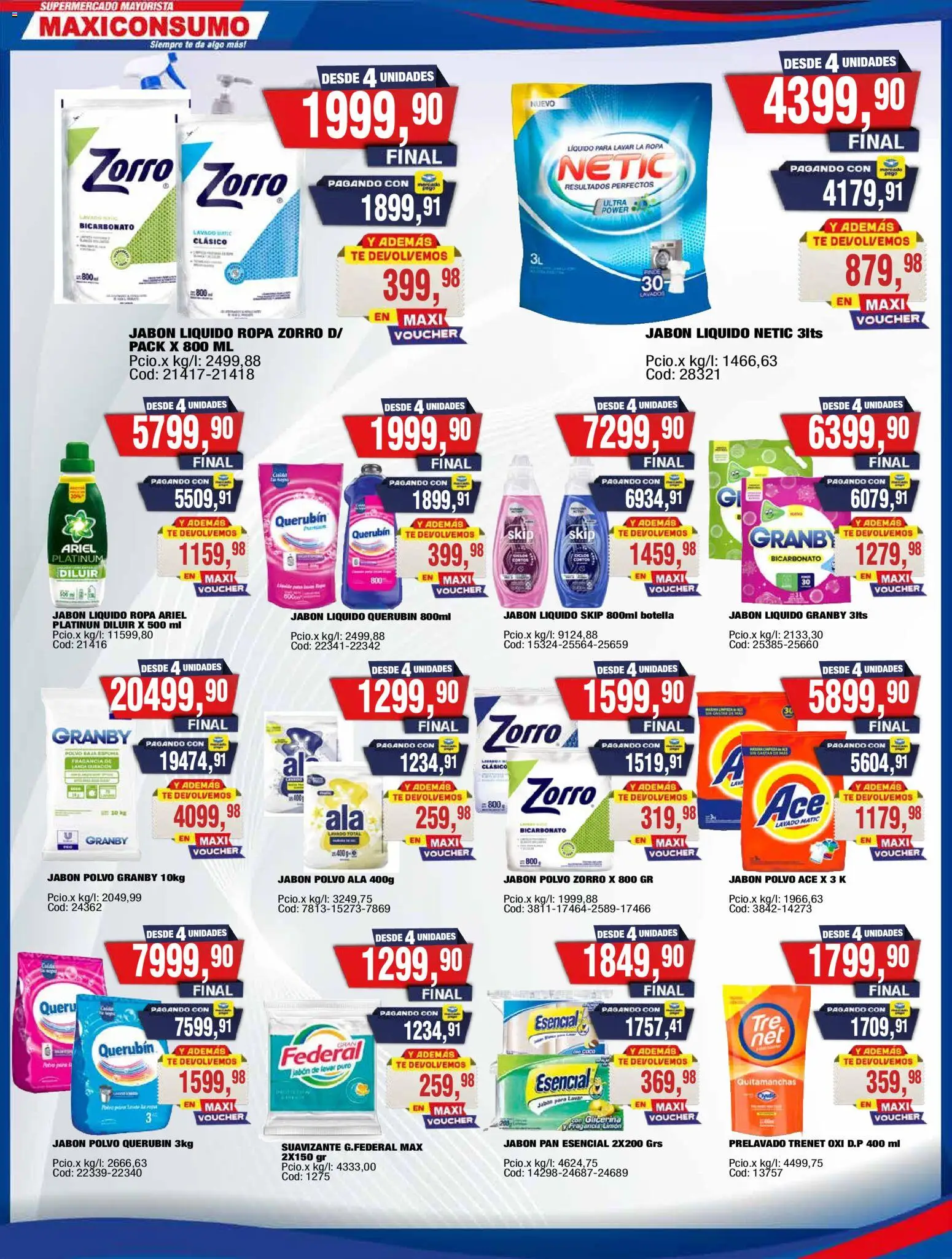 Maxiconsumo ofertas │ válido desde el 11.05.2026 | Página: 23 | Productos: Botella, Fragancia, Limón, Suavizante