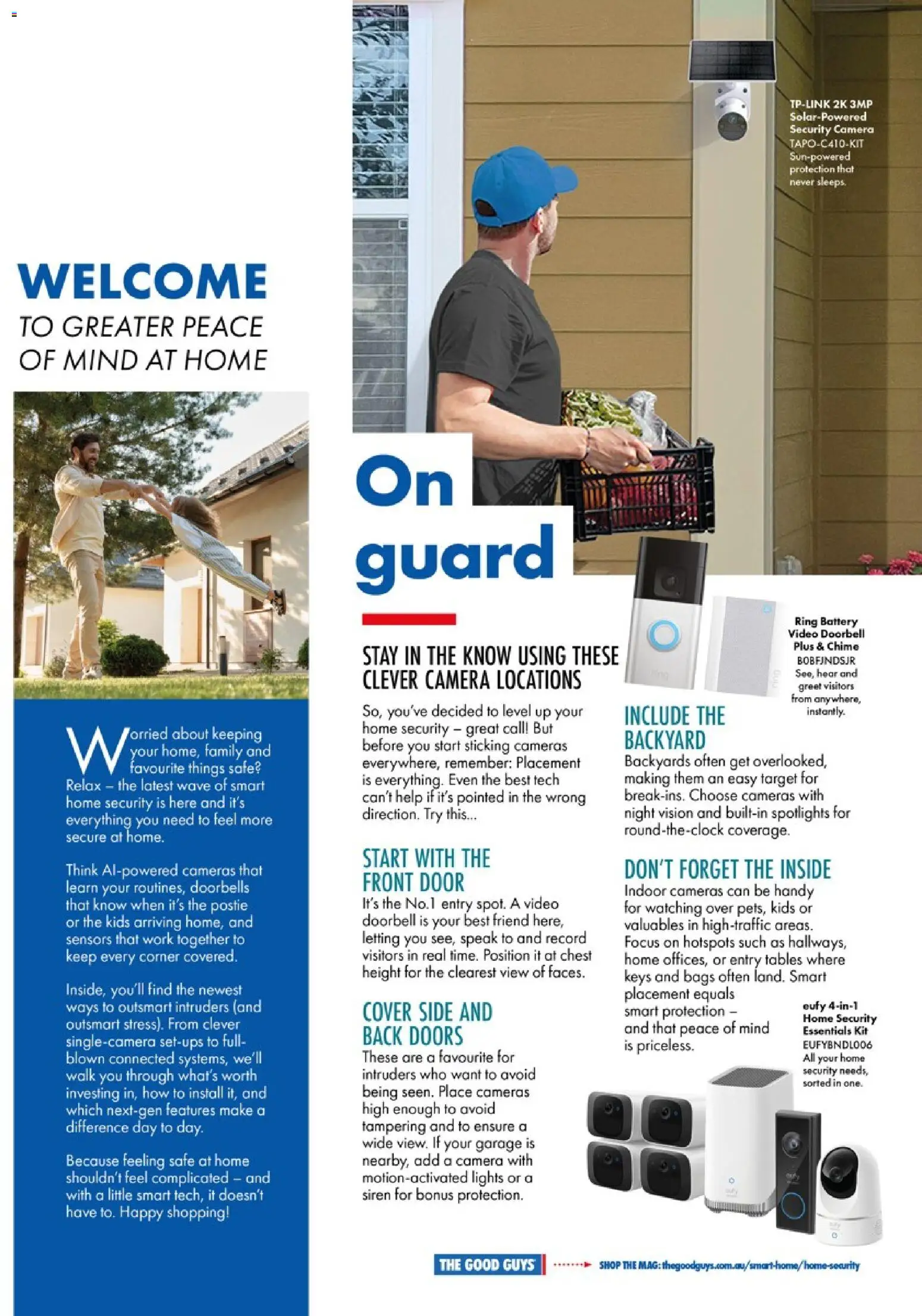 The Good Guys catalogue - valid from 03.06.2026 | Page: 2 | Products: Battery, Doorbell, Camera, Safe