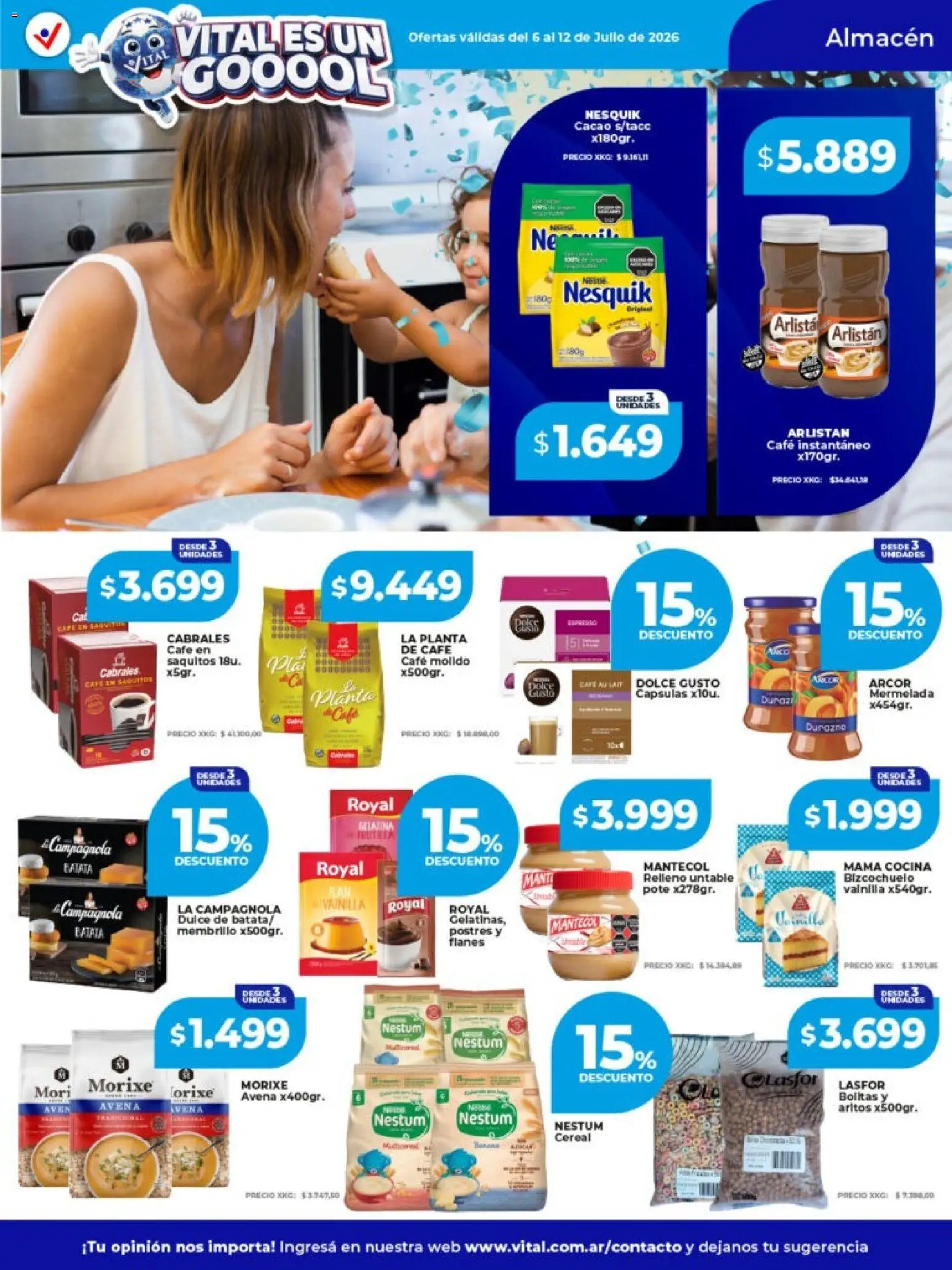 Vital ofertas │ válido desde el 06/07/2026 | Página: 13