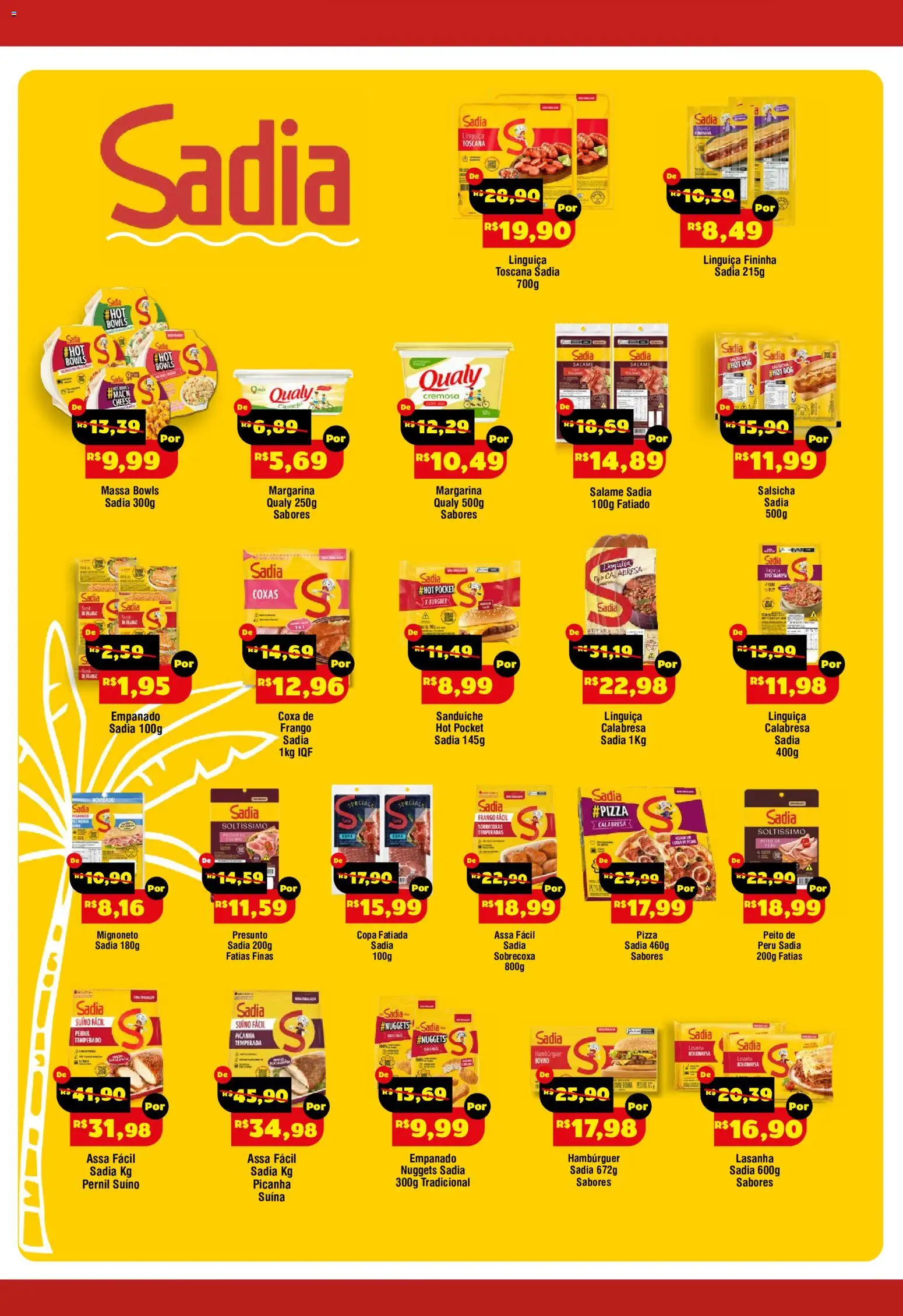 Royal Supermercados Folheto - válido de 10/08/2026 | Página: 3 | Produtos: Presunto, Massa, Hambúrguer, Frango