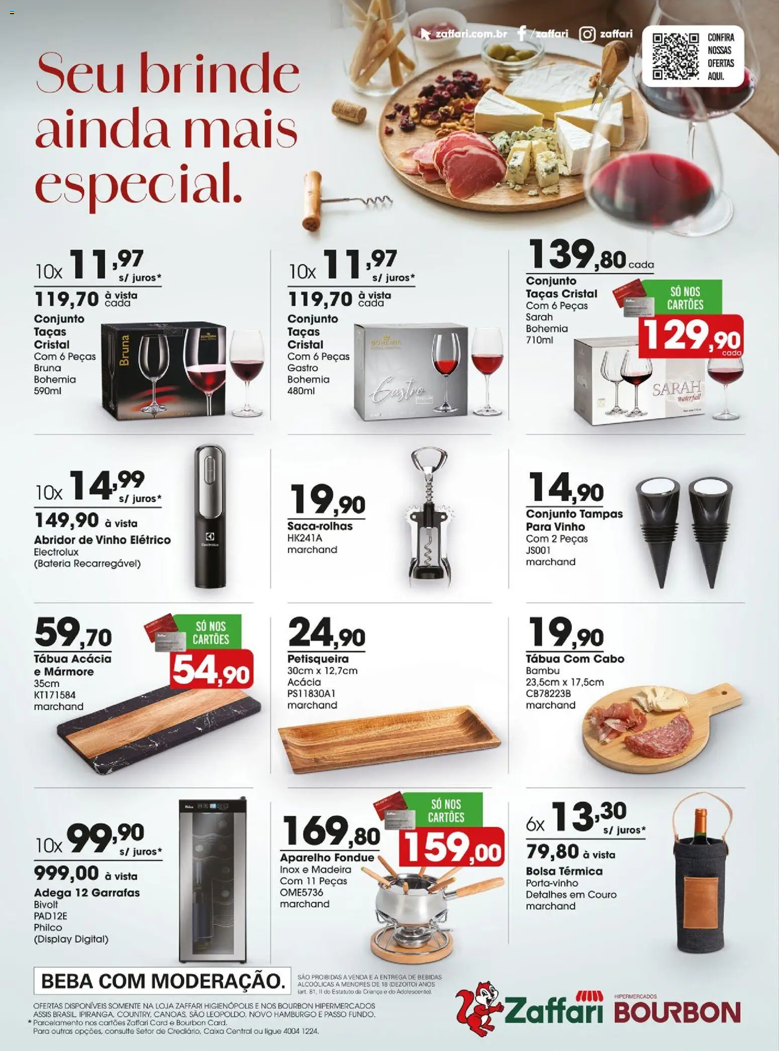 Zaffari Folheto - válido de 02/07/2026 | Página: 16 | Produtos: Caixa, Bourbon, Cabo, Bolsa