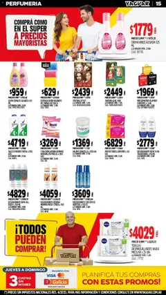 Vista previa Yaguar catálogo válido desde el 04.05.2026 | Página: 16 | Productos: Body, Toallas, Desodorante, Esponja