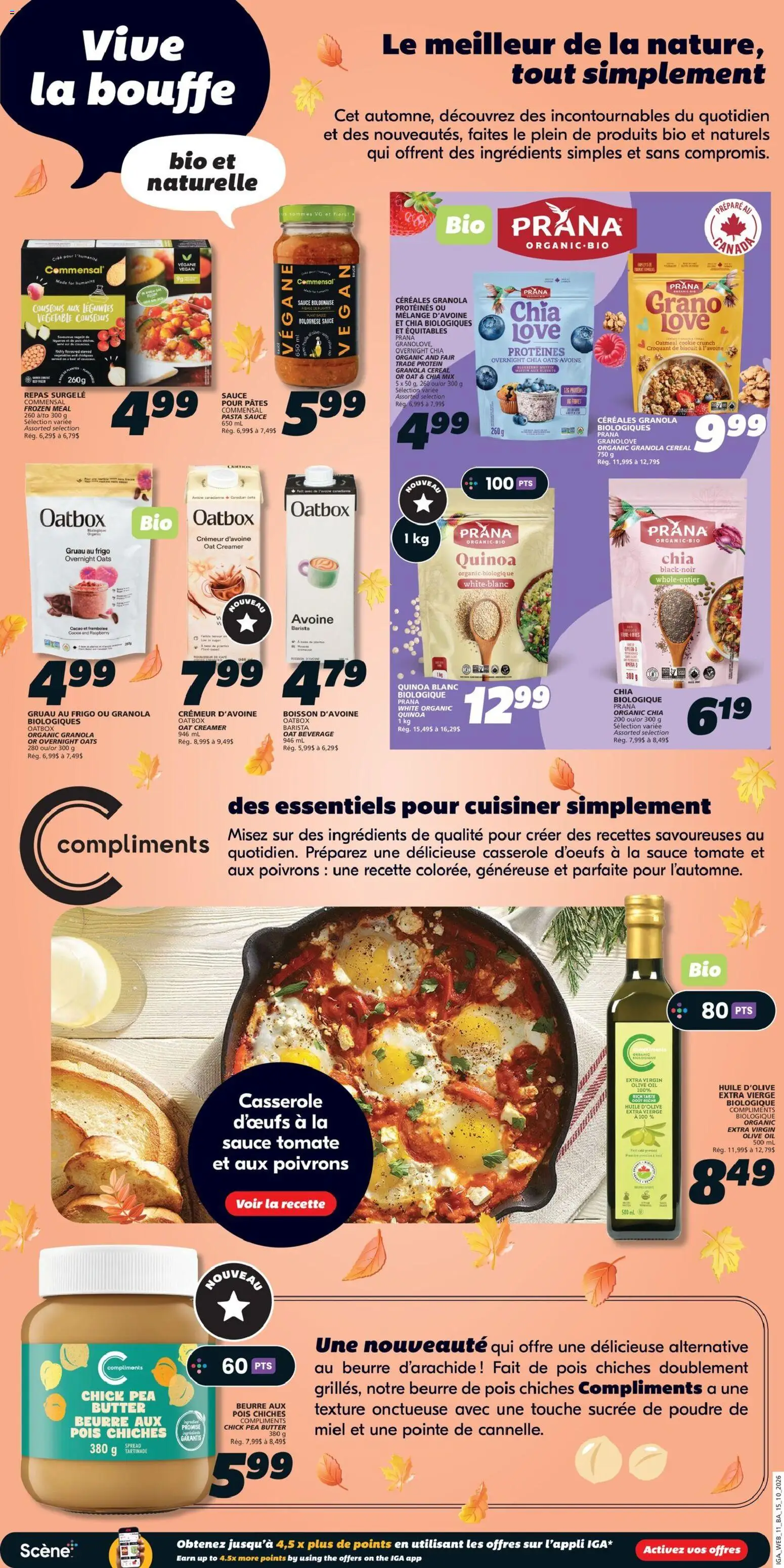 IGA flyer valid from Oct 15, 2026 | Page: 14