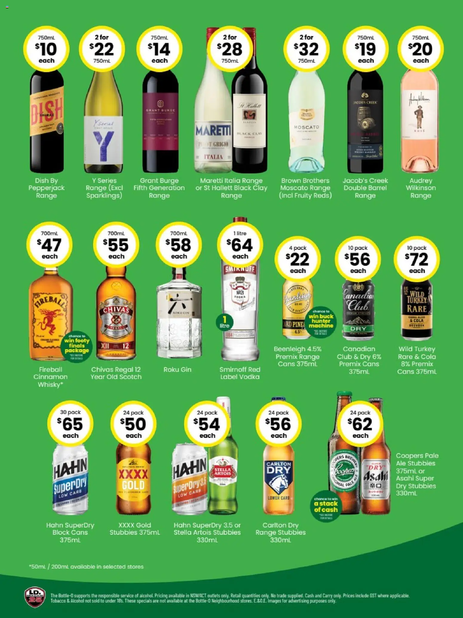 The Bottle-O catalogue - valid from 13.04.2026 | Page: 2 | Products: Gin, Vodka, Scotch, Turkey