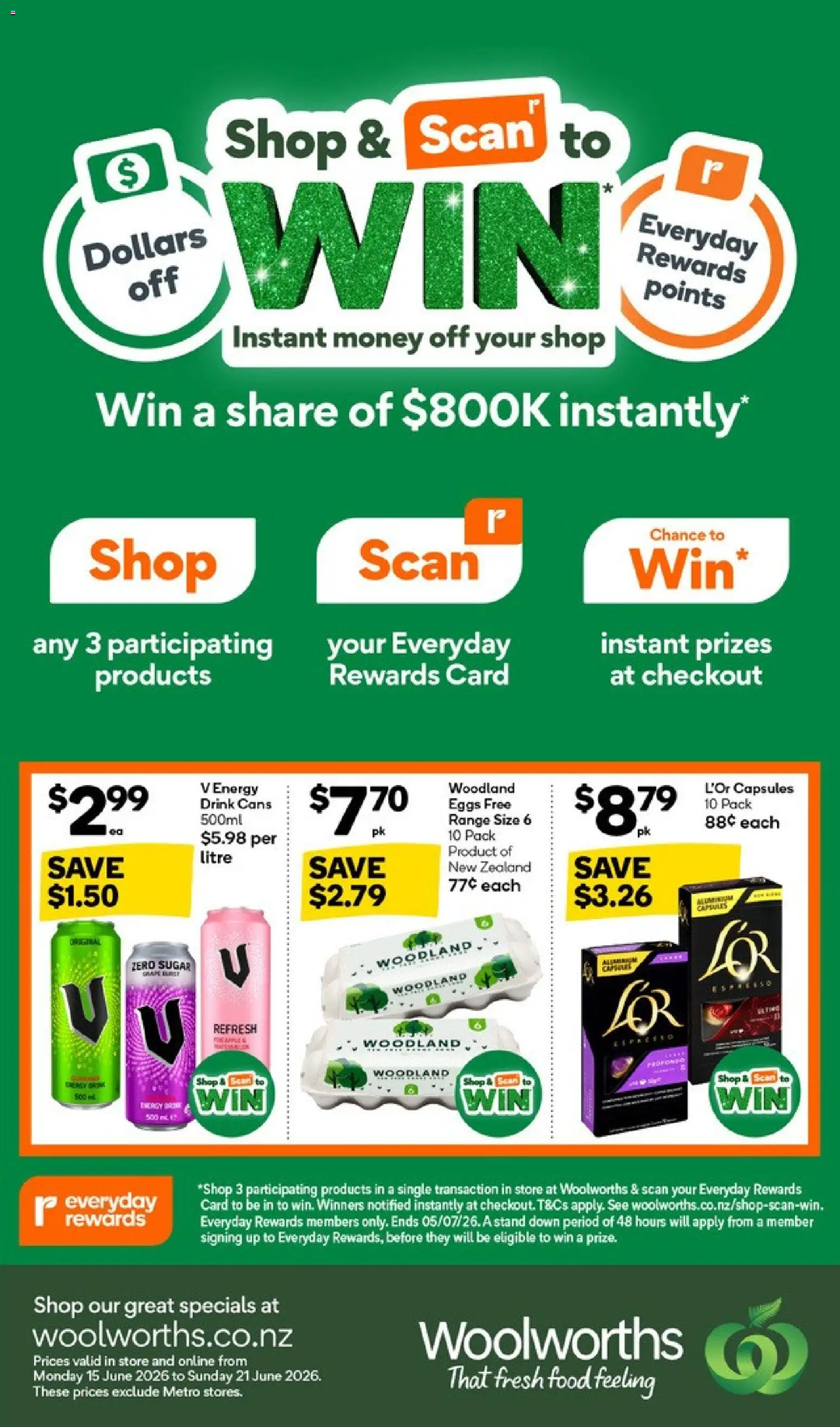 Explore the latest Woolworths catalogue 15 Jun 2026