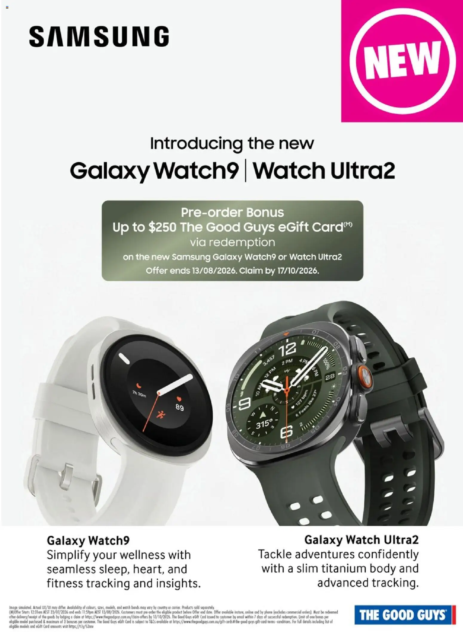The Good Guys catalogue - valid from 23/07/2026 | Page: 4 | Products: Phone, Watch