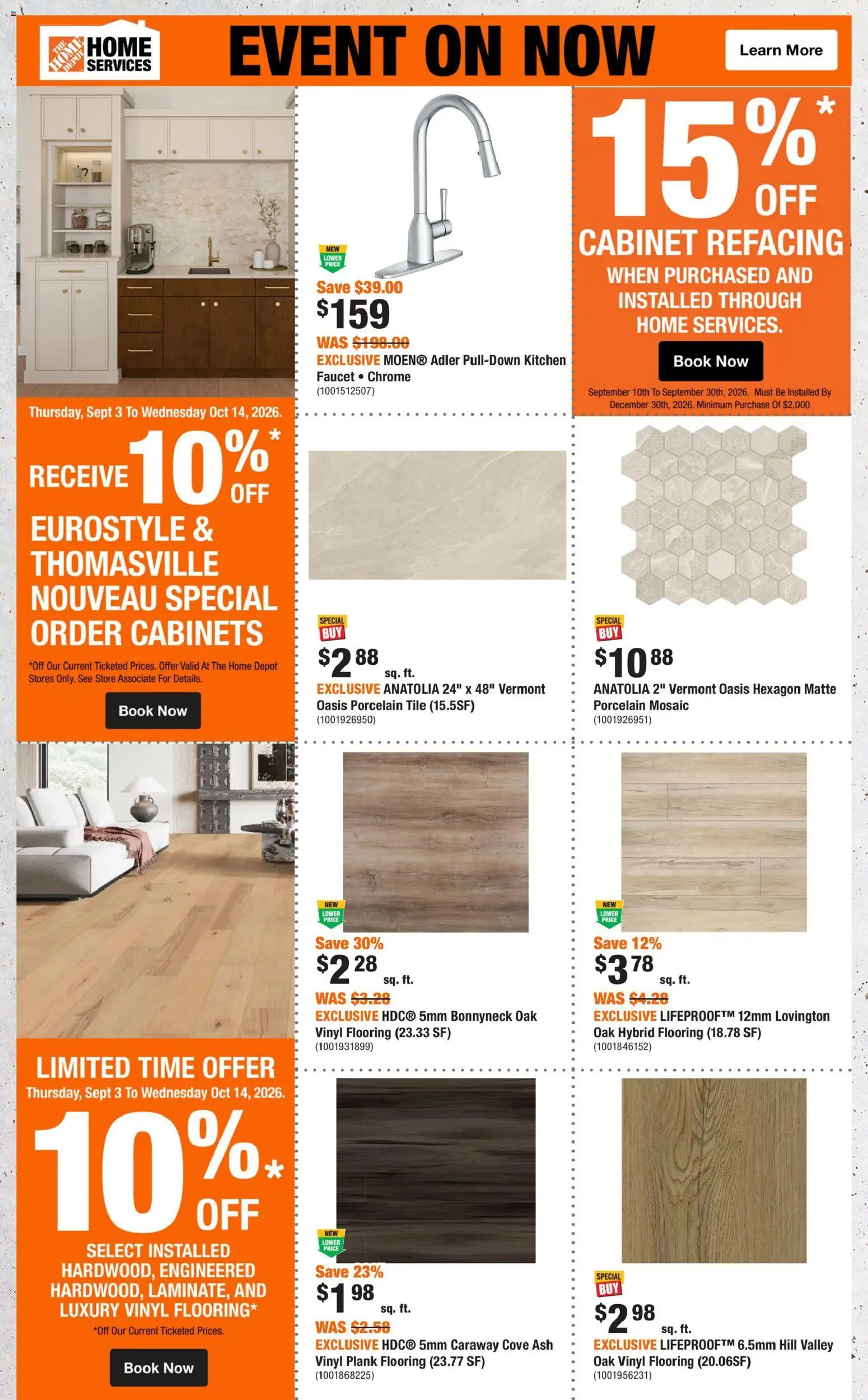 Home Depot flyer valid from Sep 10, 2026 | Page: 4