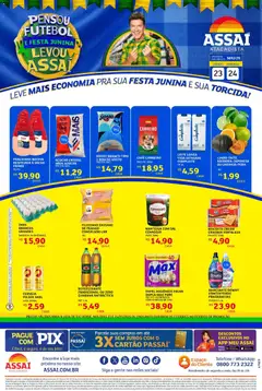 Assaí Atacadista ofertas - GO - Pré-Visualização do folheto da loja Assaí Atacadista, válido de 23.05.2026
