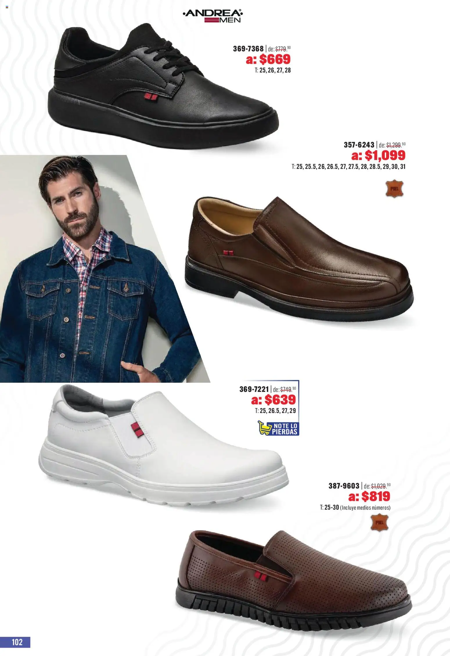 Nuevas ofertas de Andrea válidas en toda la República Mexicana desde el 03.05.2026. ¡Encuentra las mejores ofertas en Andrea catálogo Outlet! | Página: 102