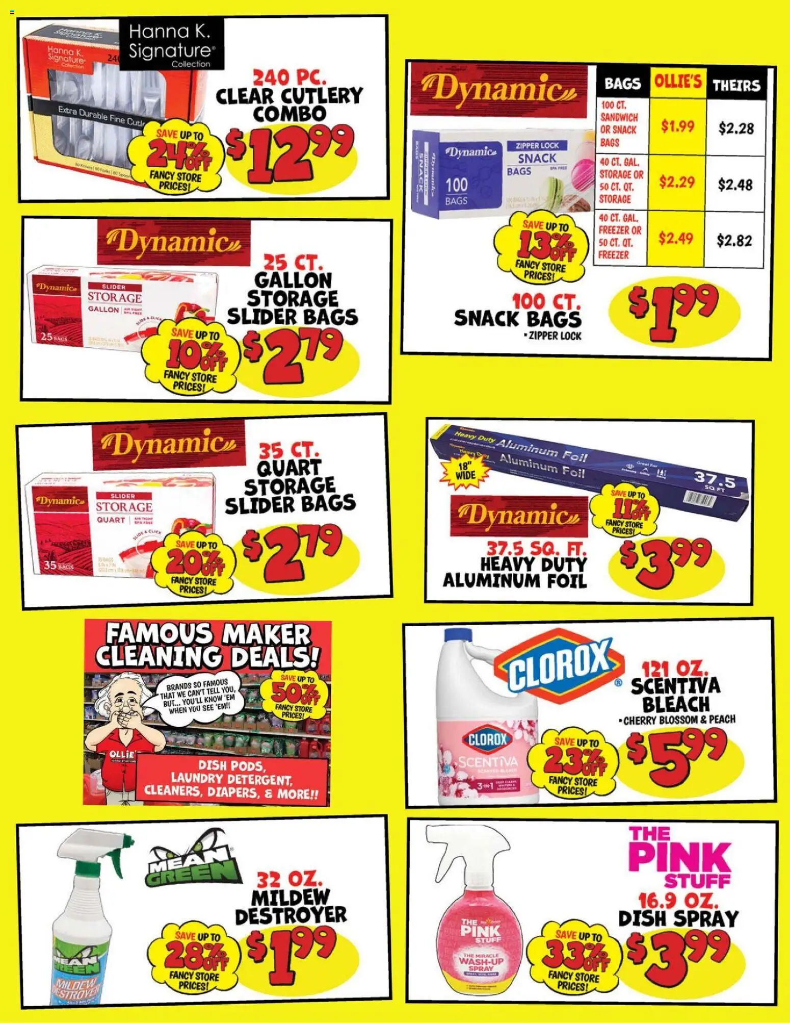 Ollie's Weekly Ad - valid from 07/09/2026 | Page: 5 | Products: Detergent, Peach, Freezer