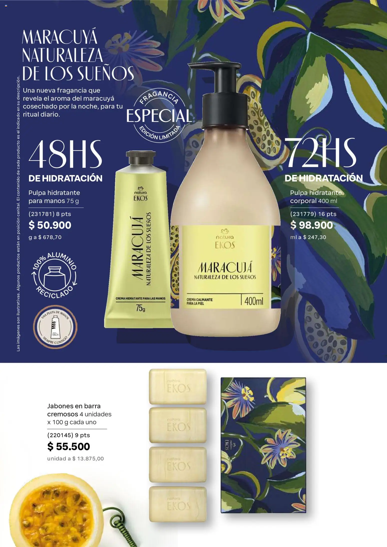 Natura revista - valida desde el 23/09/2026 | Página: 148 | Productos: Crema, Maracuyá, Fragancia