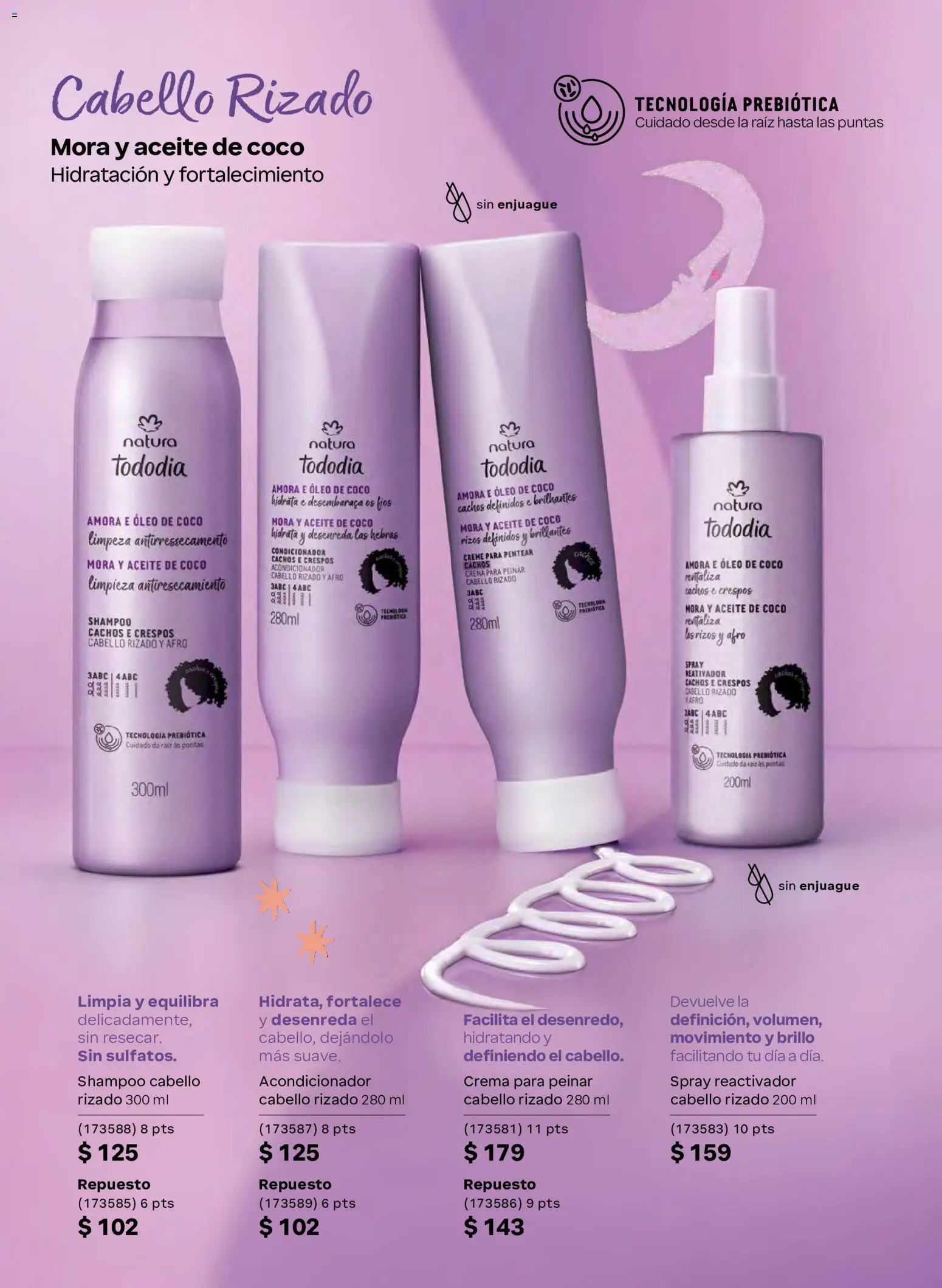 Nuevas ofertas de Natura válidas en toda la República Mexicana desde el 02/10/2026. ¡Encuentra las mejores ofertas en Natura campaña  15 2026! | Página: 158 | Productos: Crema, Brillo, Aceite, Acondicionador