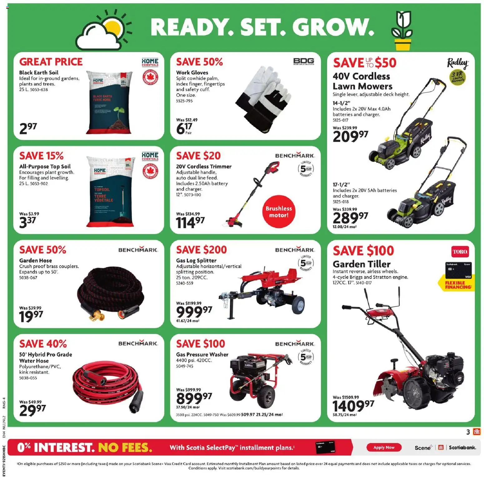 Home Hardware flyer valid from 09.04.2026 | Page: 4 | Products: Gloves, Battery