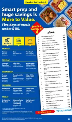 Preview of Lidl weekly ads valid from 10/07/2026 | Page: 25