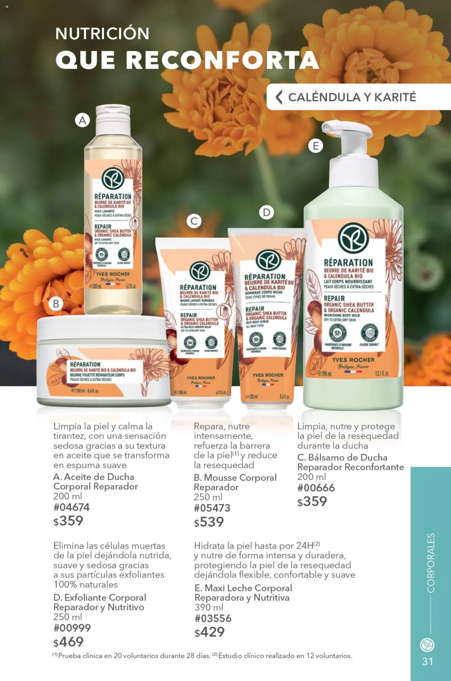 Nuevas ofertas de Yves Rocher válidas en toda la República Mexicana desde el 04/08/2026. ¡Encuentra las mejores ofertas en Yves Rocher campaña 11 2026! | Página: 33 | Productos: Exfoliante corporal, Exfoliante, Body, Té