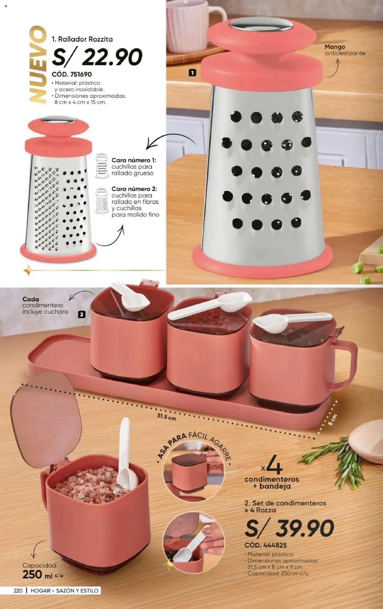 Catálogo Azzorti válido desde 20/09/2026 | Página: 222 | Productos: Mango, Rallador
