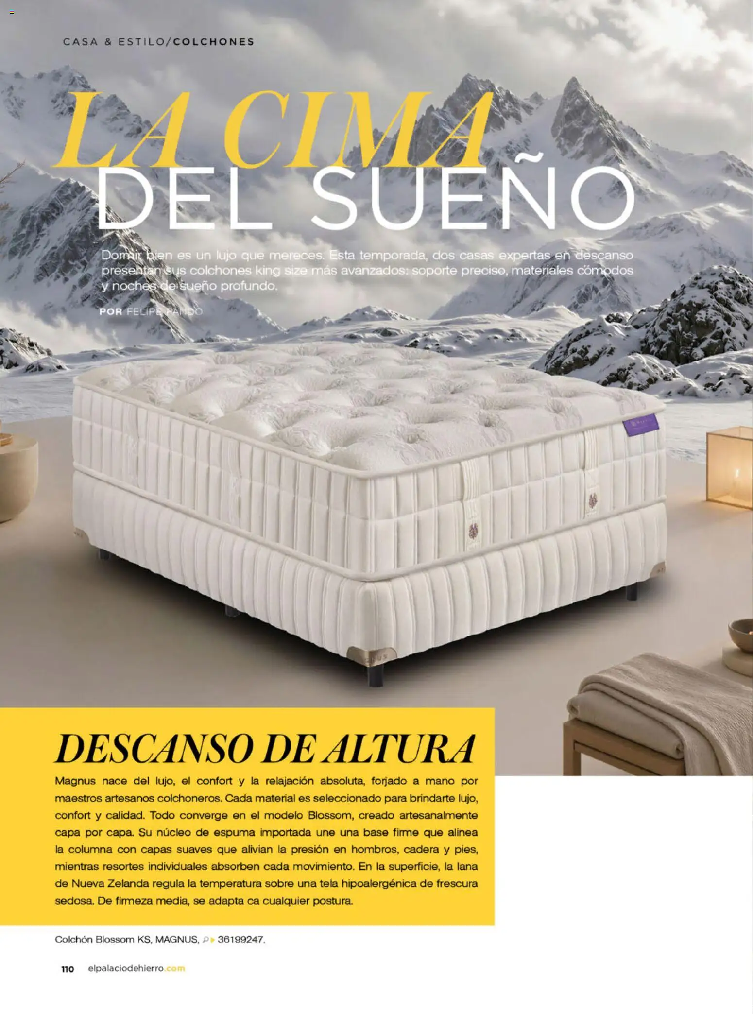 Nuevas ofertas de Palacio De Hierro válidas en toda la República Mexicana desde el 01/09/2026. ¡Encuentra las mejores ofertas en Palacio De Hierro catálogo La Gaceta! | Página: 114 | Productos: Espuma, Colchón, Sobre