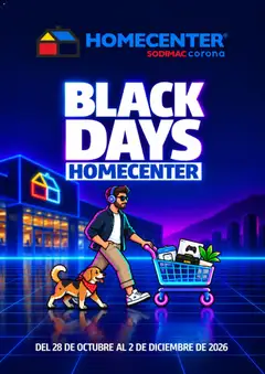 Homecenter Black Friday -  Vista previa de la revista de la tienda Homecenter valido desde el 28/10/2026