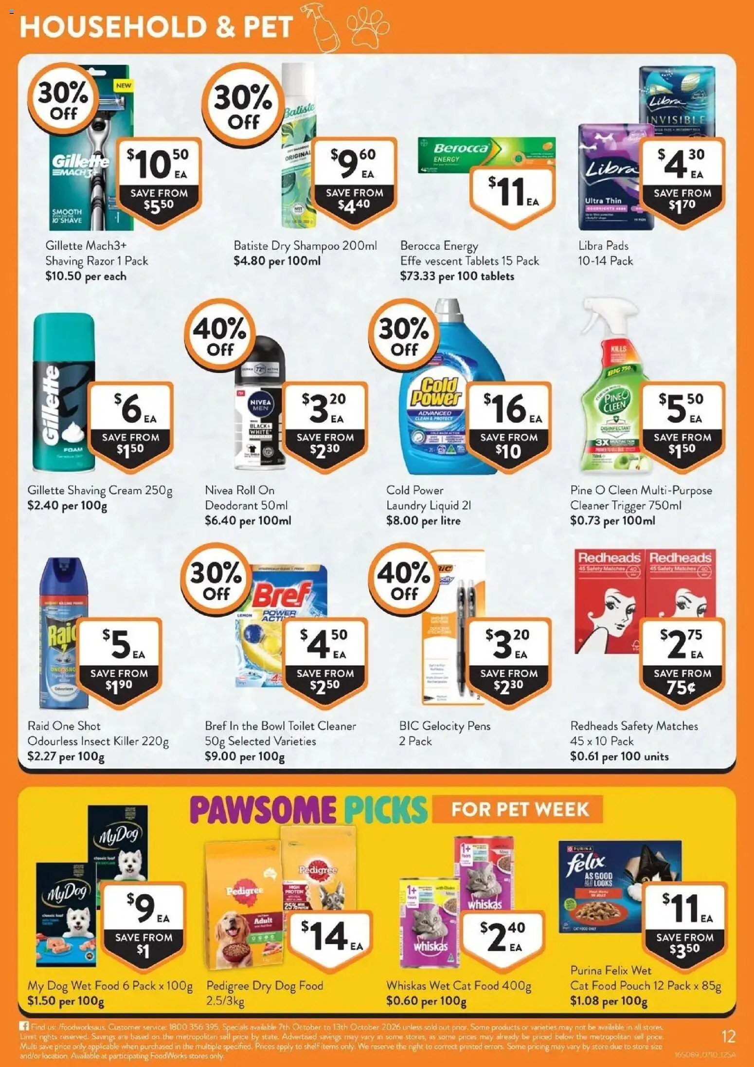 Foodworks catalogue SA - 07/10/2026 > weekly / monthly specials | Page: 12