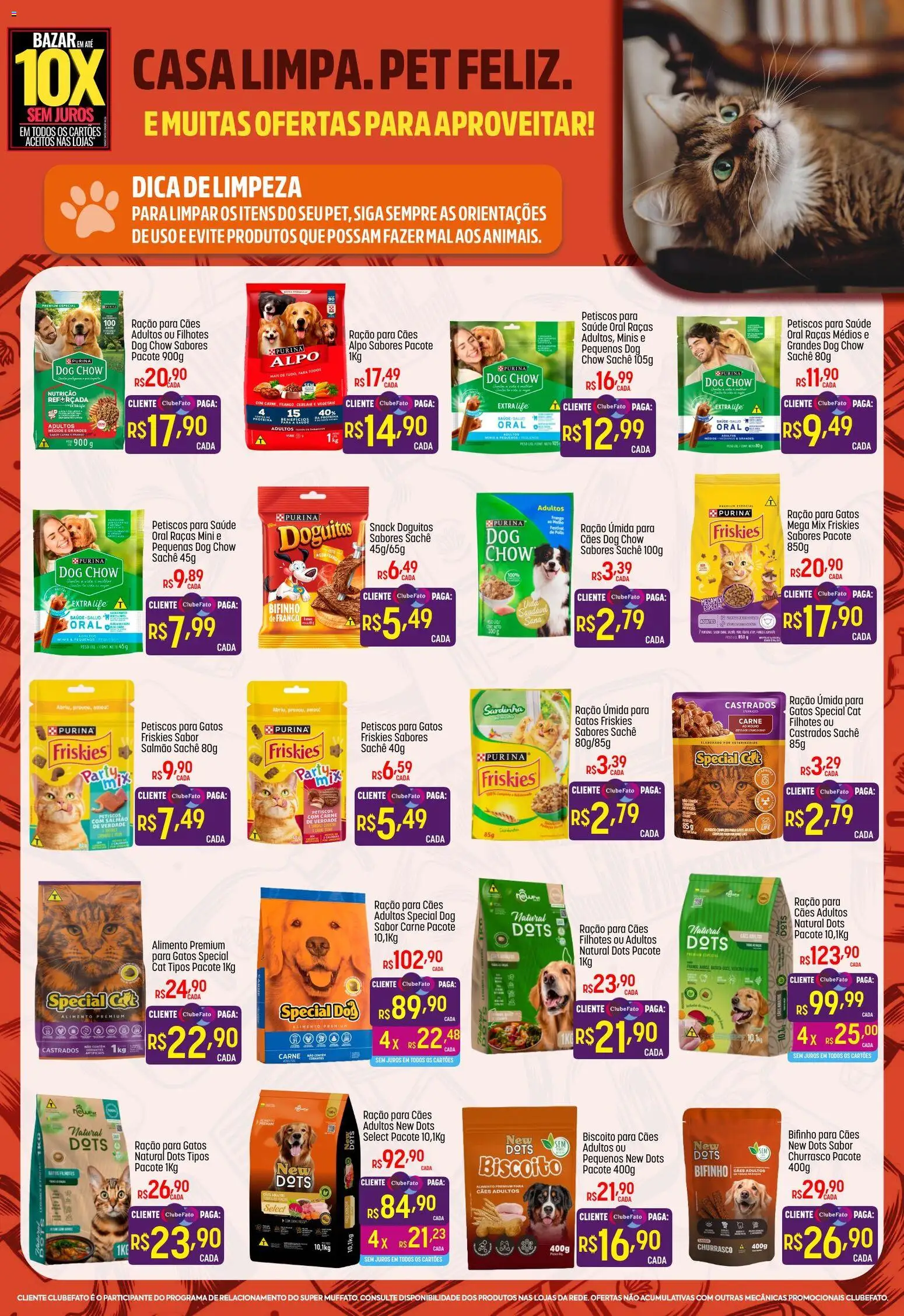 Super Muffato Folheto - válido de 01/09/2026 | Página: 3 | Produtos: Carne, Frango, Proteína, Ração