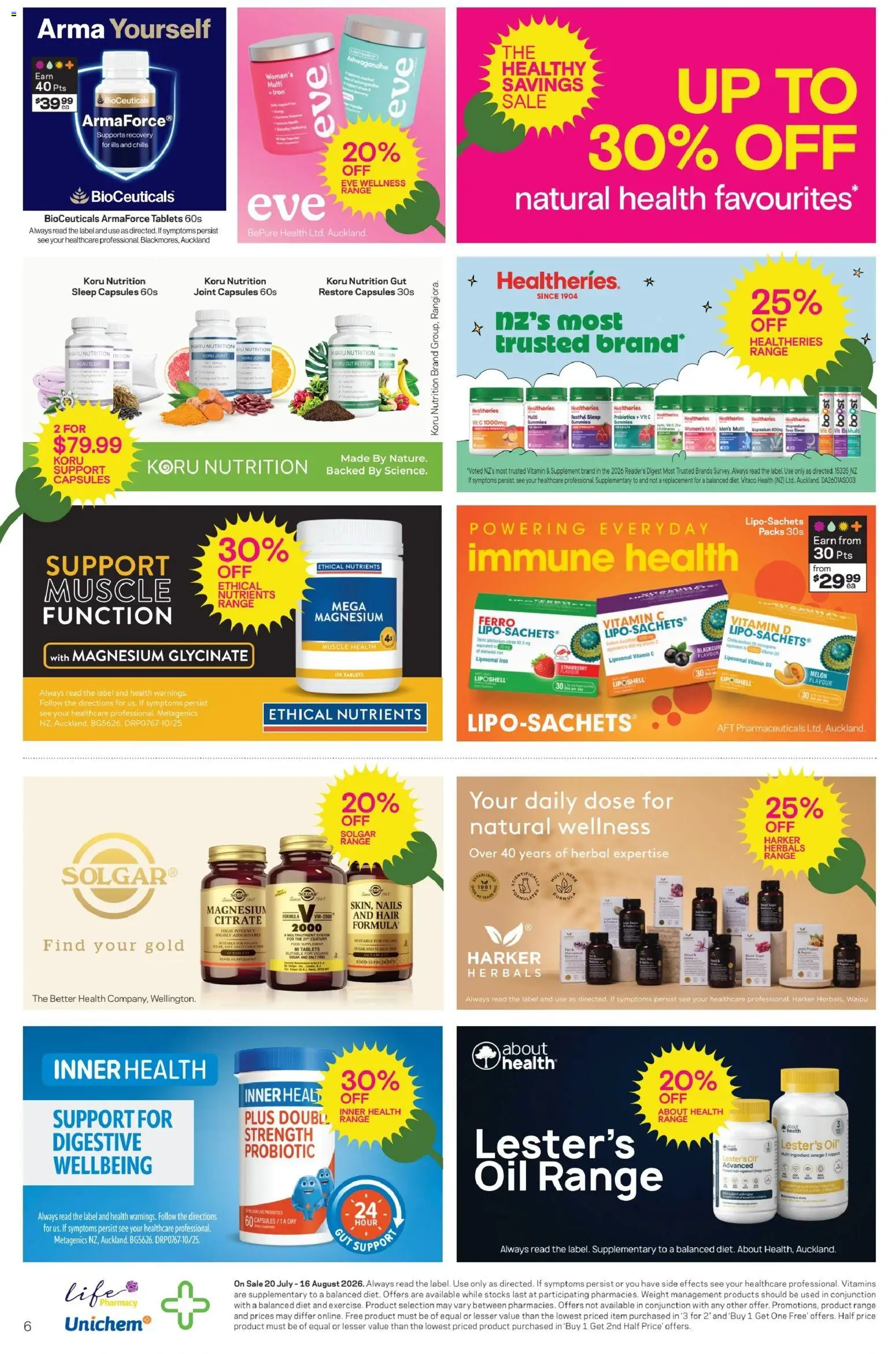Life Pharmacy catalogue from 20 Jul 2026 | Page: 6
